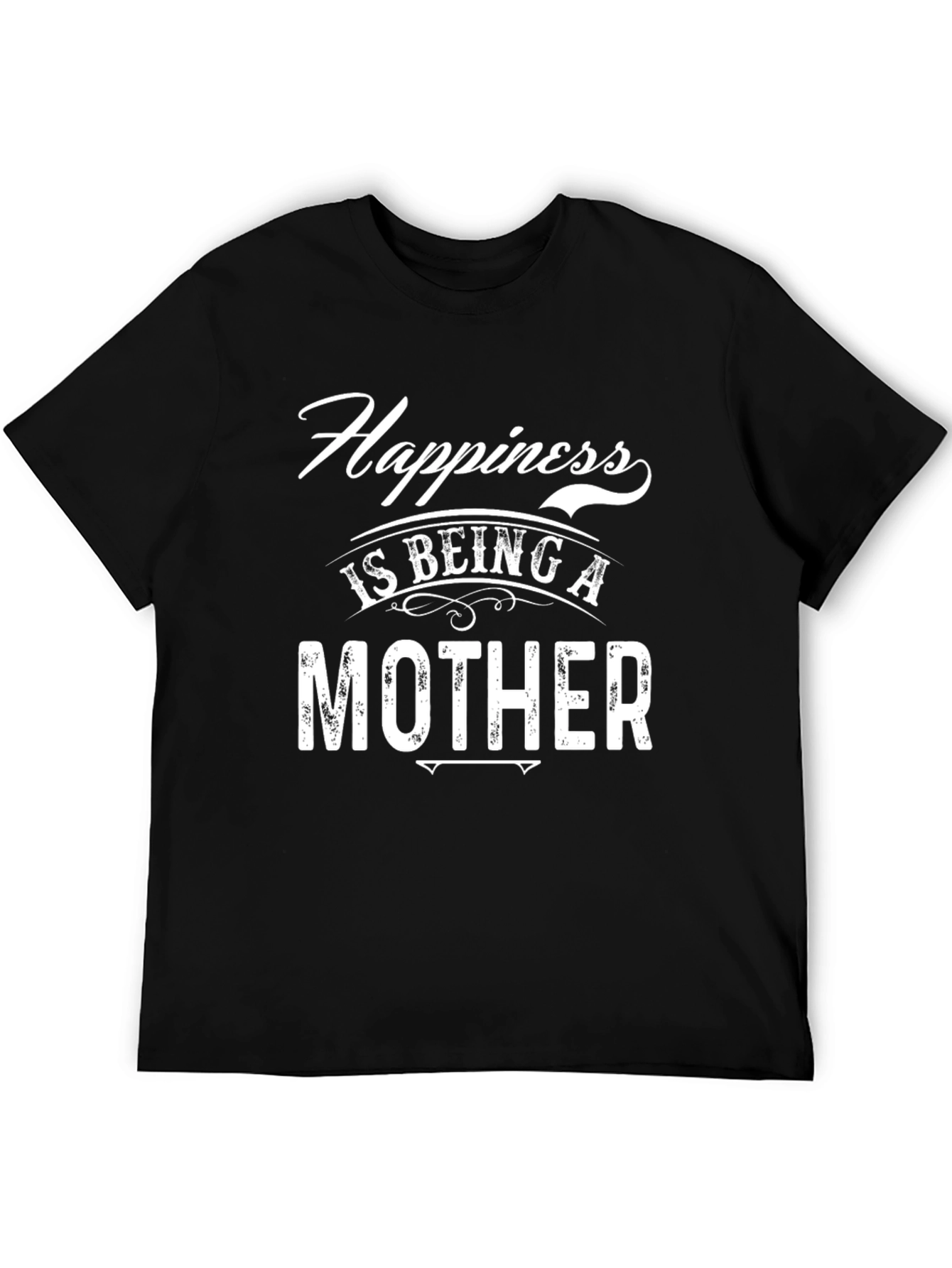 Black Happiness Is Being A Mother T-Shirt view 5