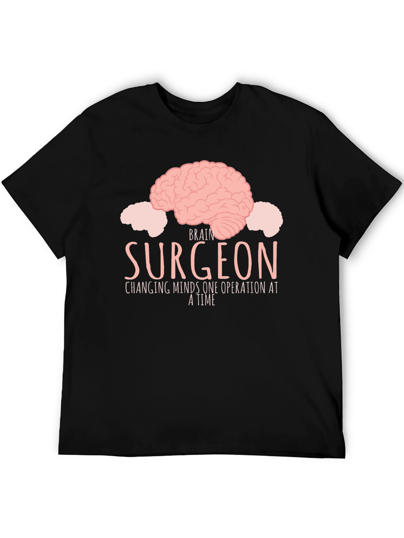 Black Brain Surgeon T-Shirt - Changing Minds Graphic Tee view 5