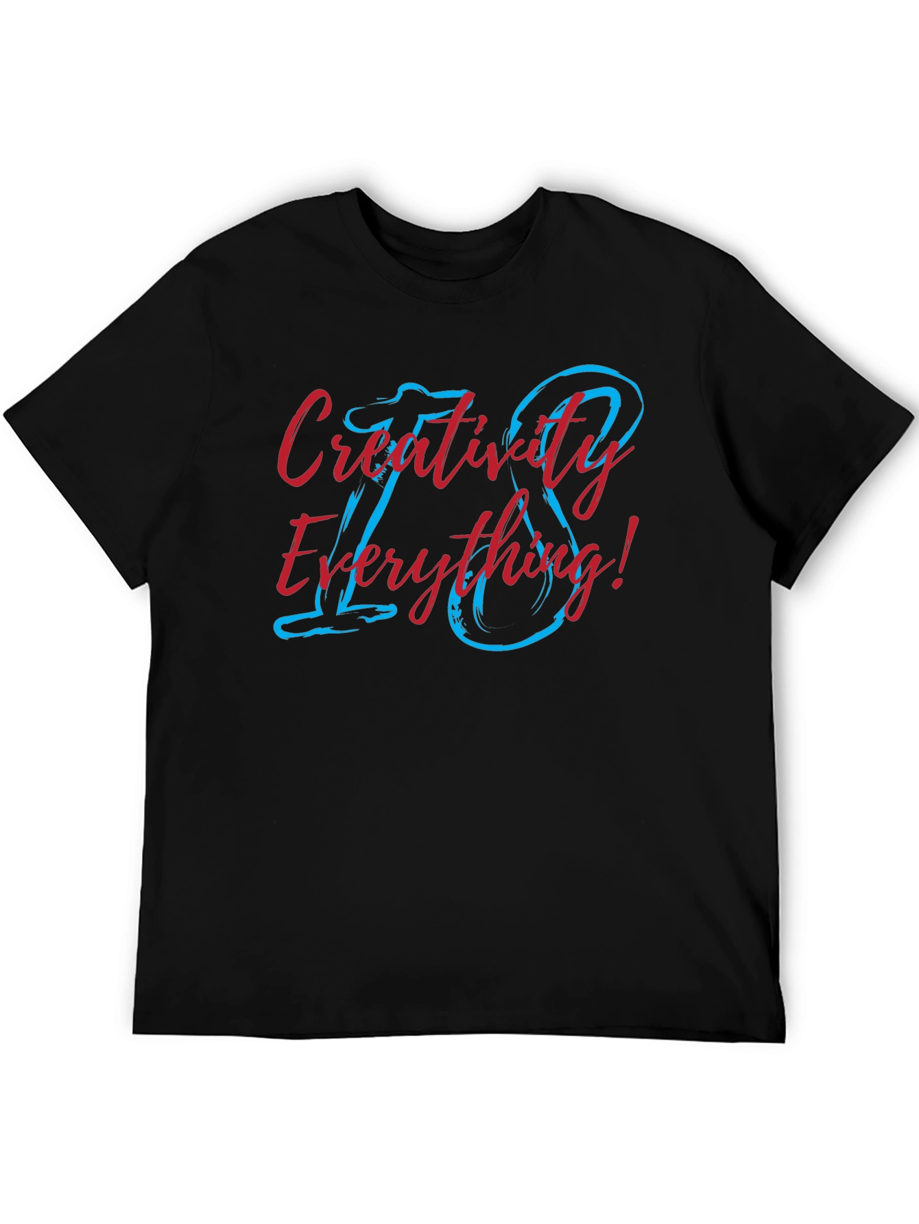 Black Creativity is Everything! Graphic T-Shirt view 5