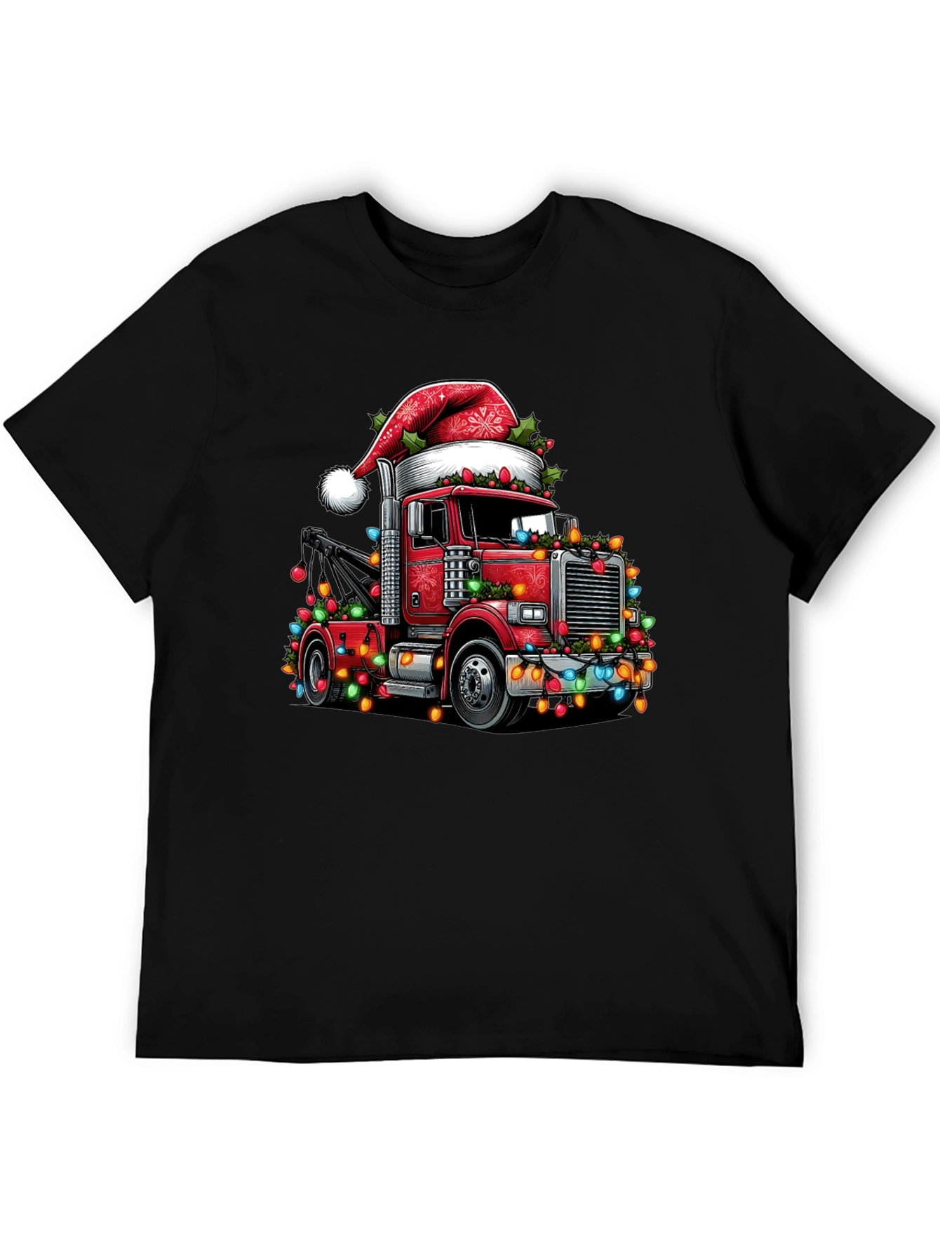 Christmas Truck Graphic Tee - 5