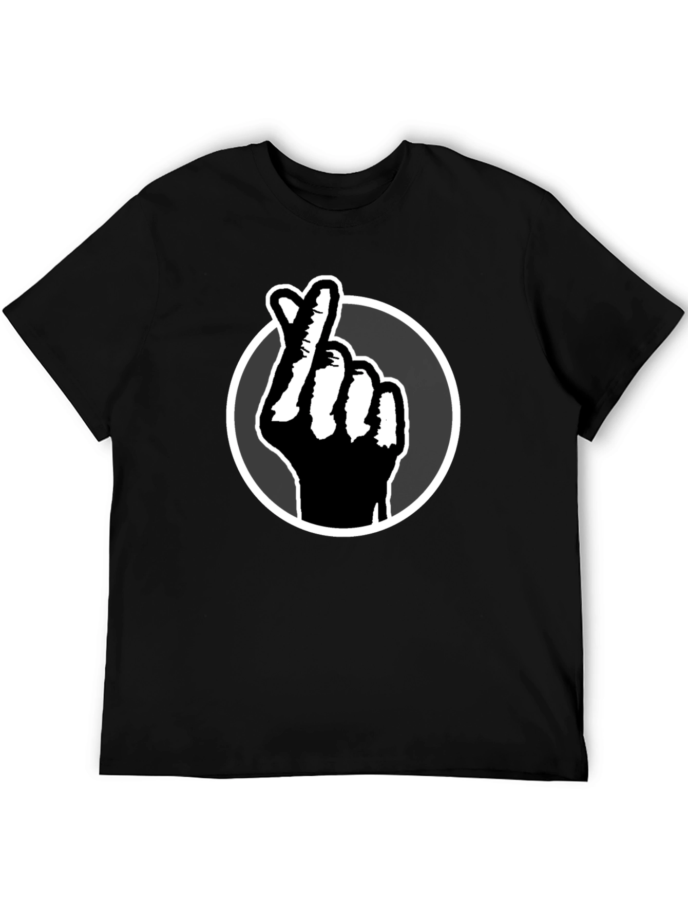 Black Heart Sign Graphic Tee - Trendy Fashion view 5