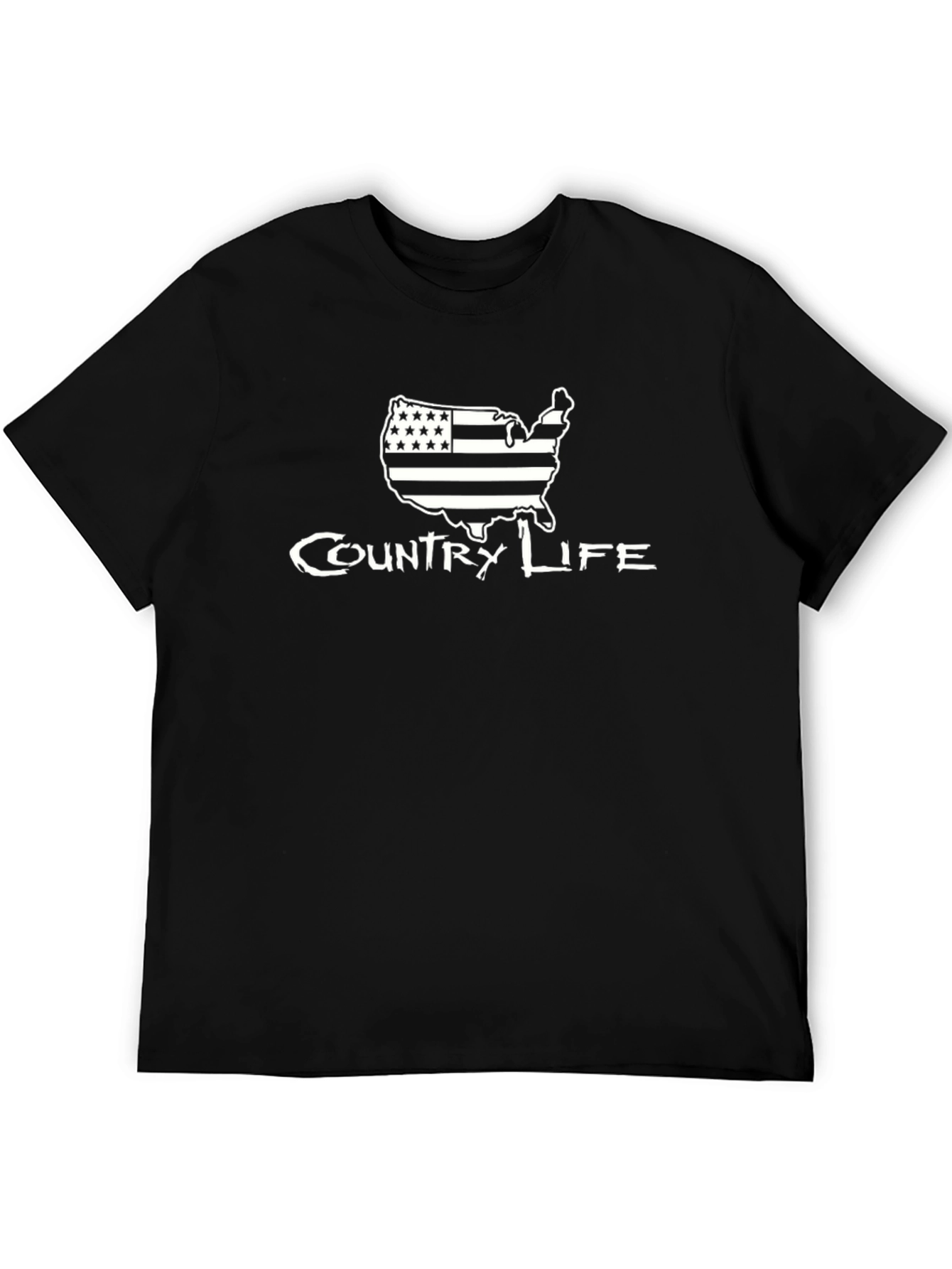 Country Life USA Flag Graphic T-Shirt - 5