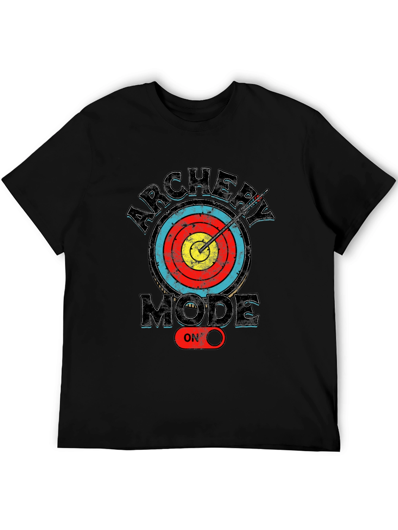 Black Archery Mode On T-Shirt view 5
