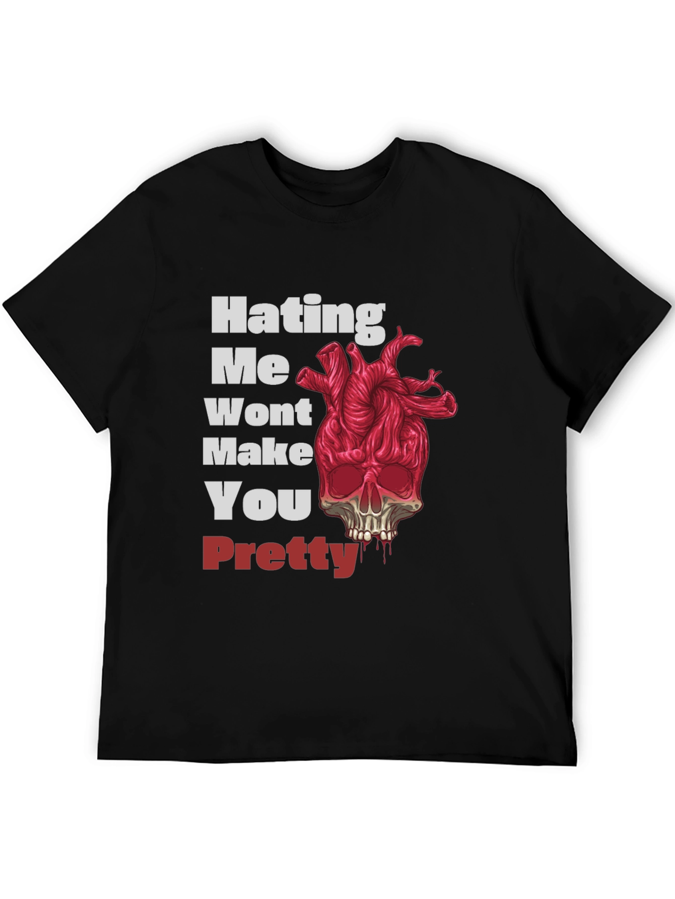 Black Hating Me Won't Make You Pretty Graphic Tee view 5