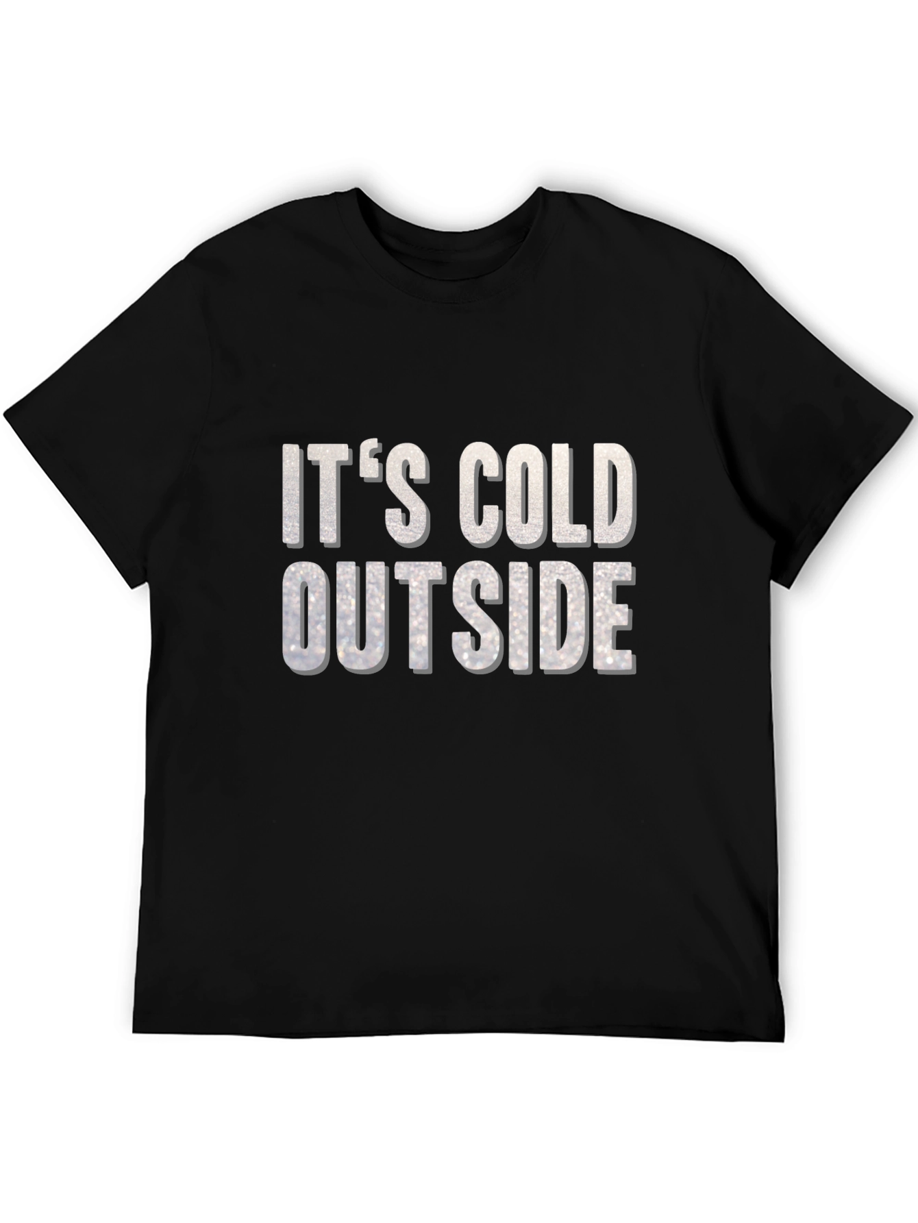 Black It's Cold Outside Graphic Tee view 5