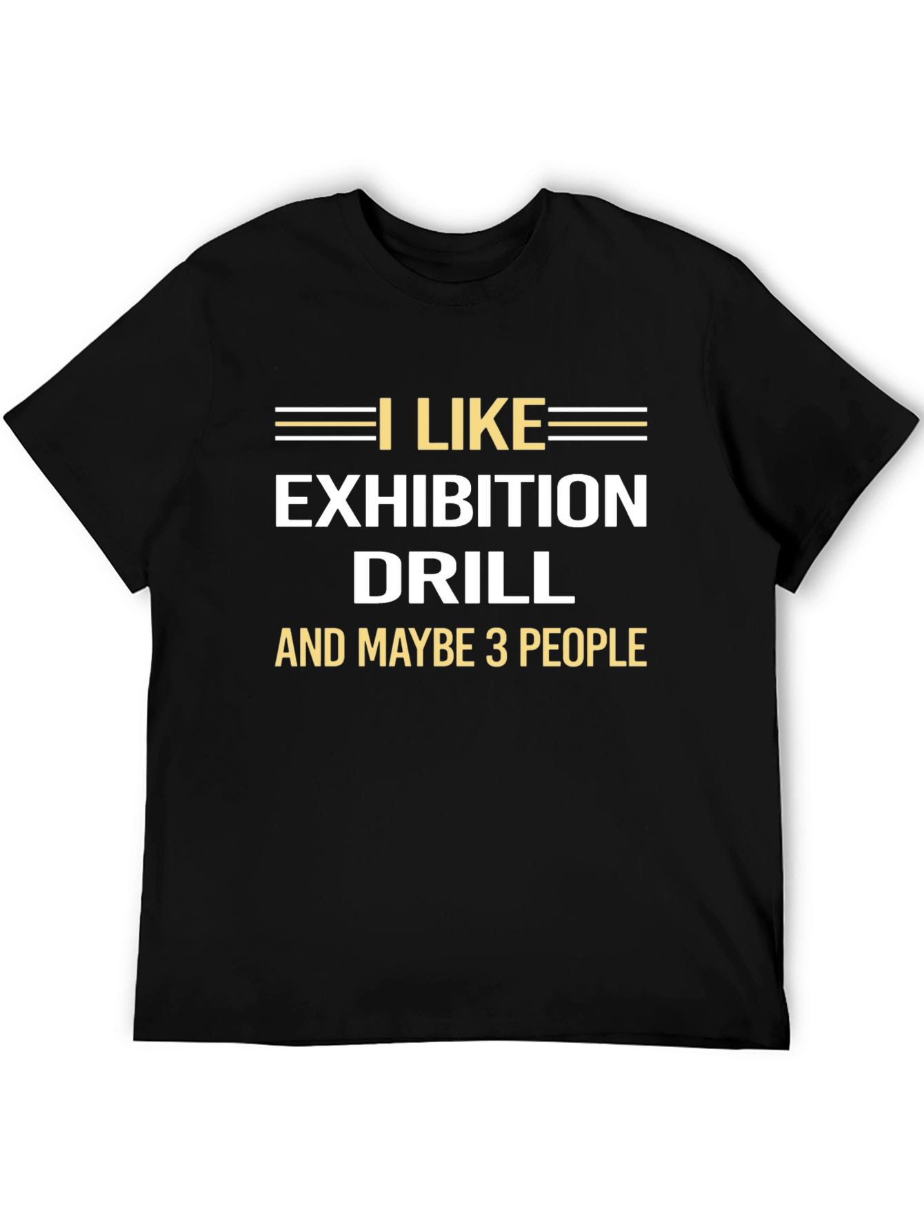 Black I Like Exhibition Drill T-Shirt view 5