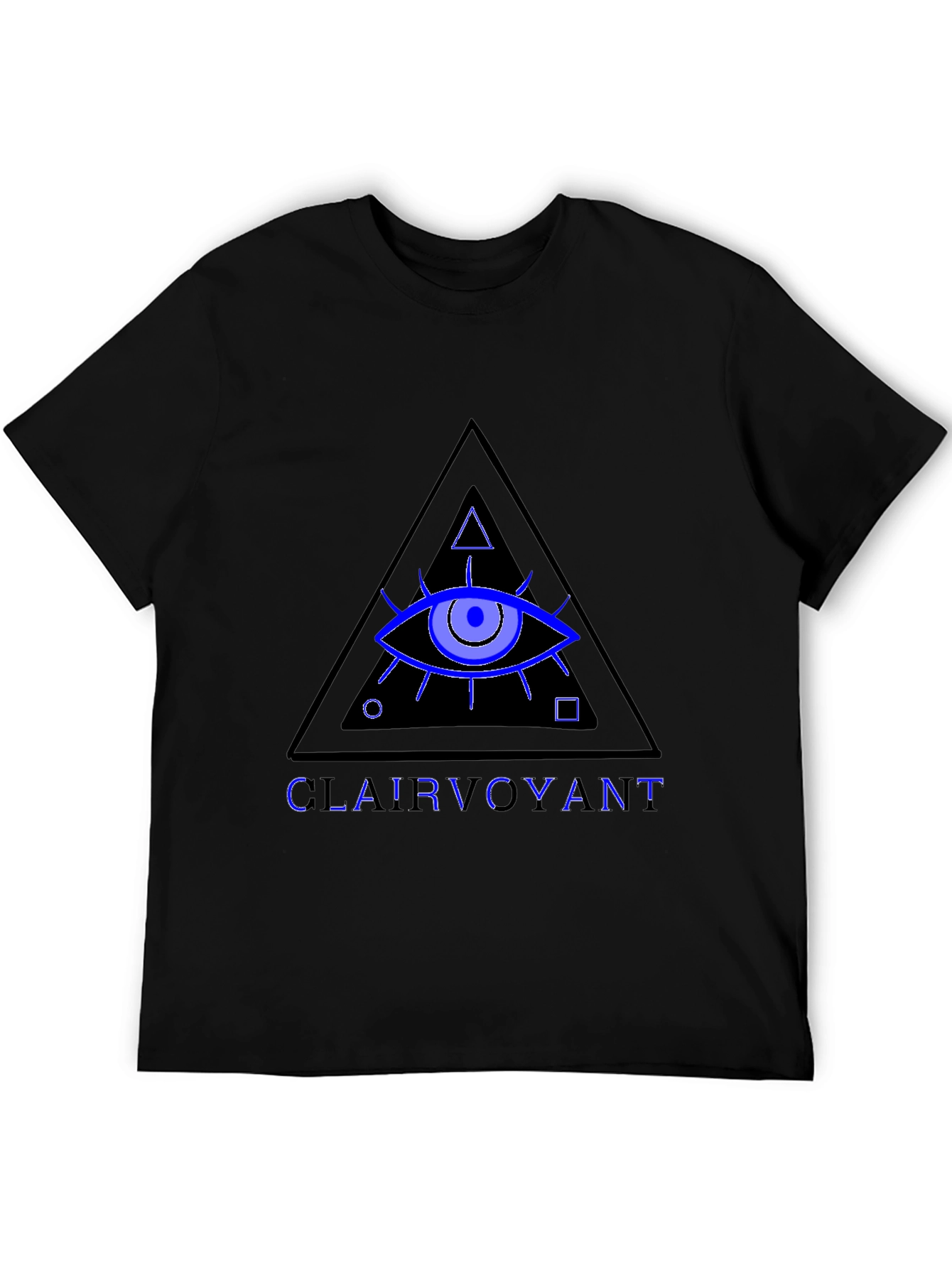 Black Clairvoyant T-Shirt - All Seeing Eye Graphic Tee view 5