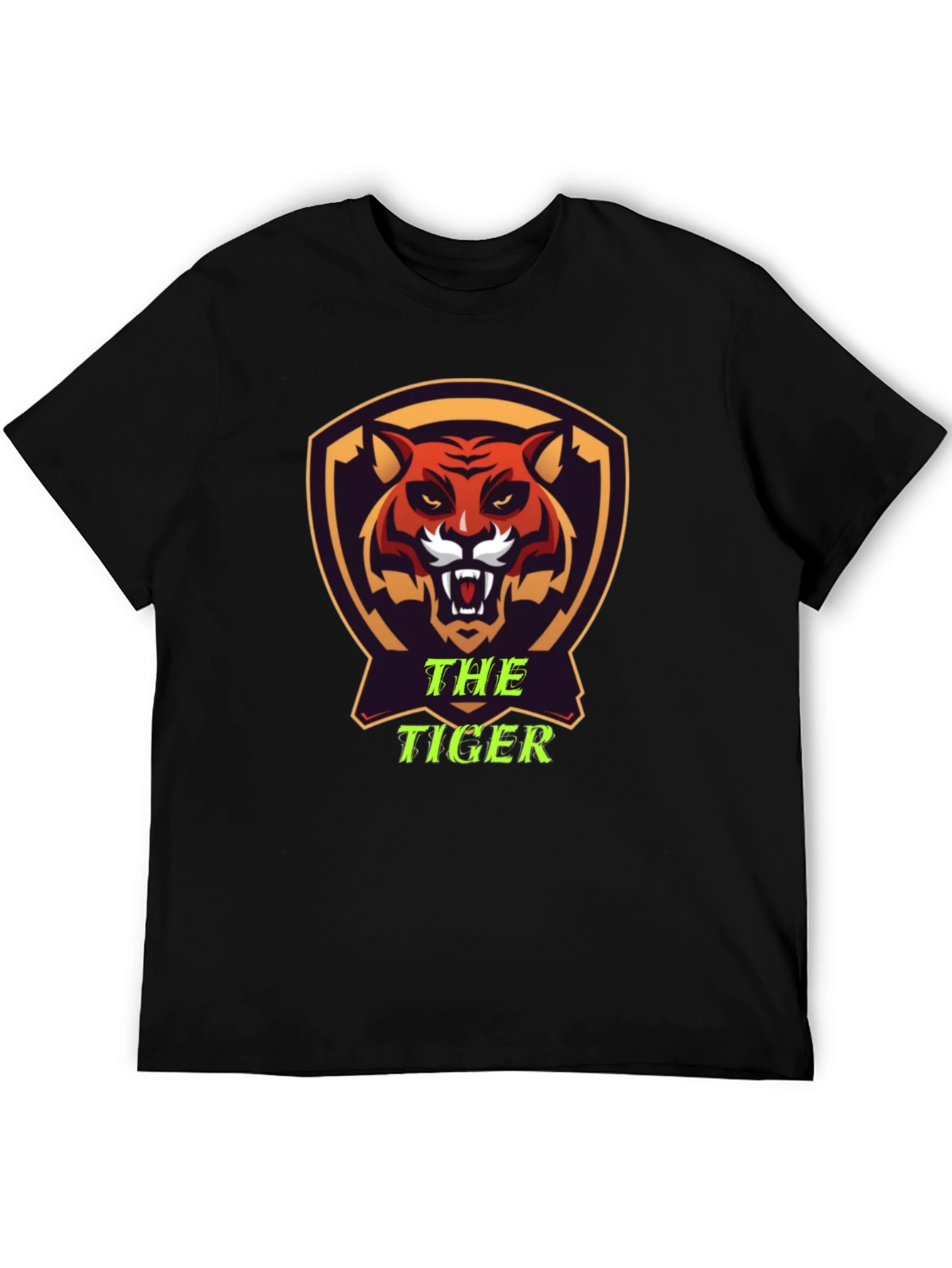 Black The Tiger Graphic Tee - Bold & Stylish view 5