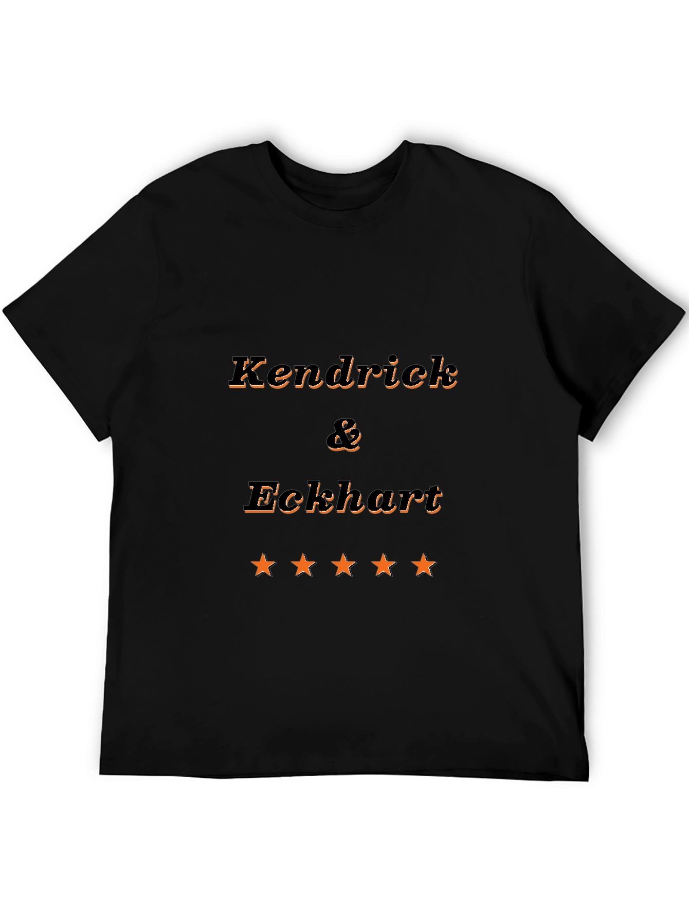 Black Kendrick & Eckhart Graphic T-Shirt - Black view 5