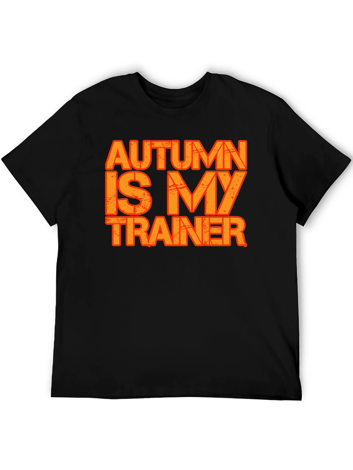 Black Autumn is My Trainer Graphic T-Shirt view 5