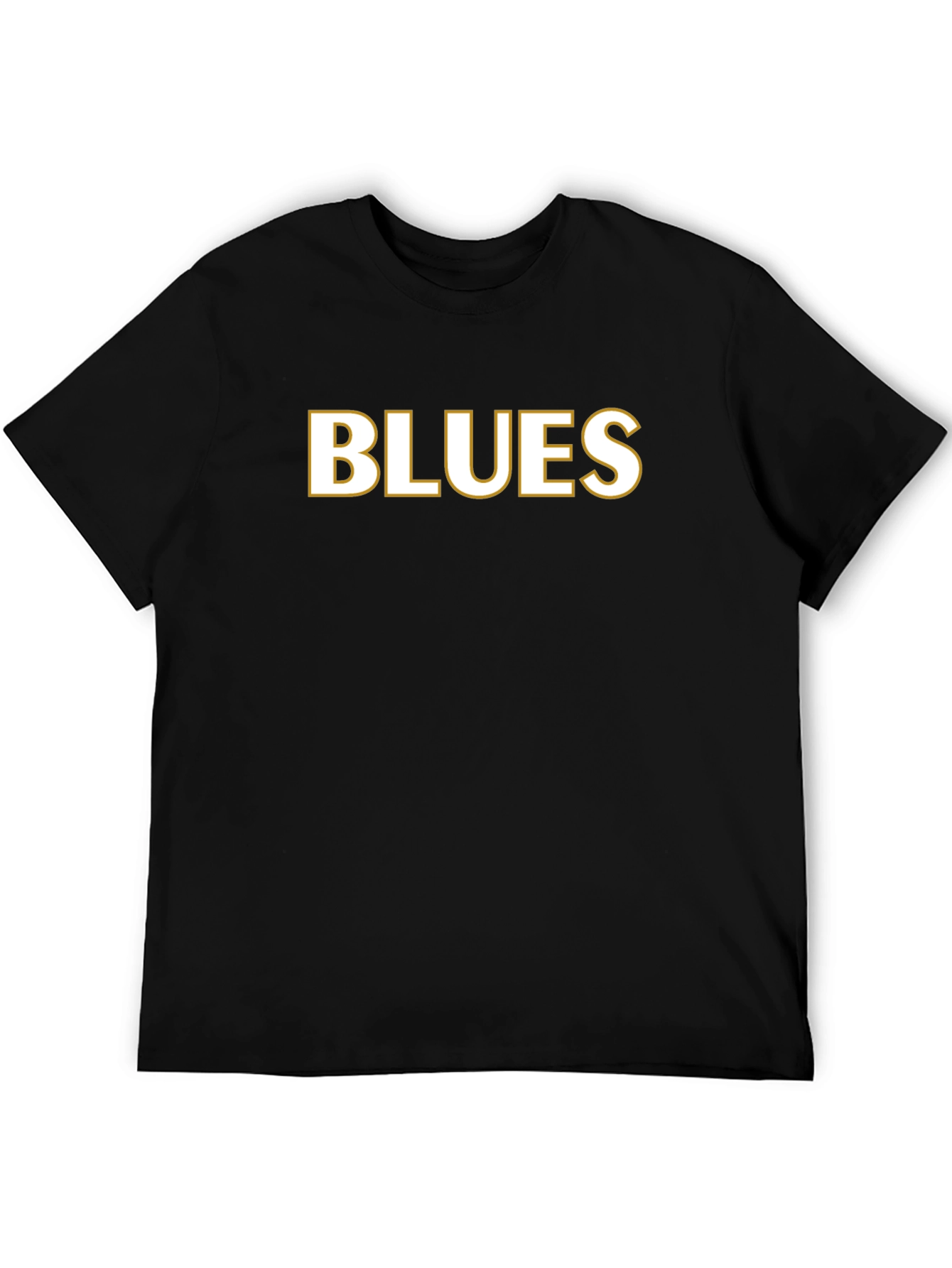 Black Blues Graphic Tee - Classic Style view 5