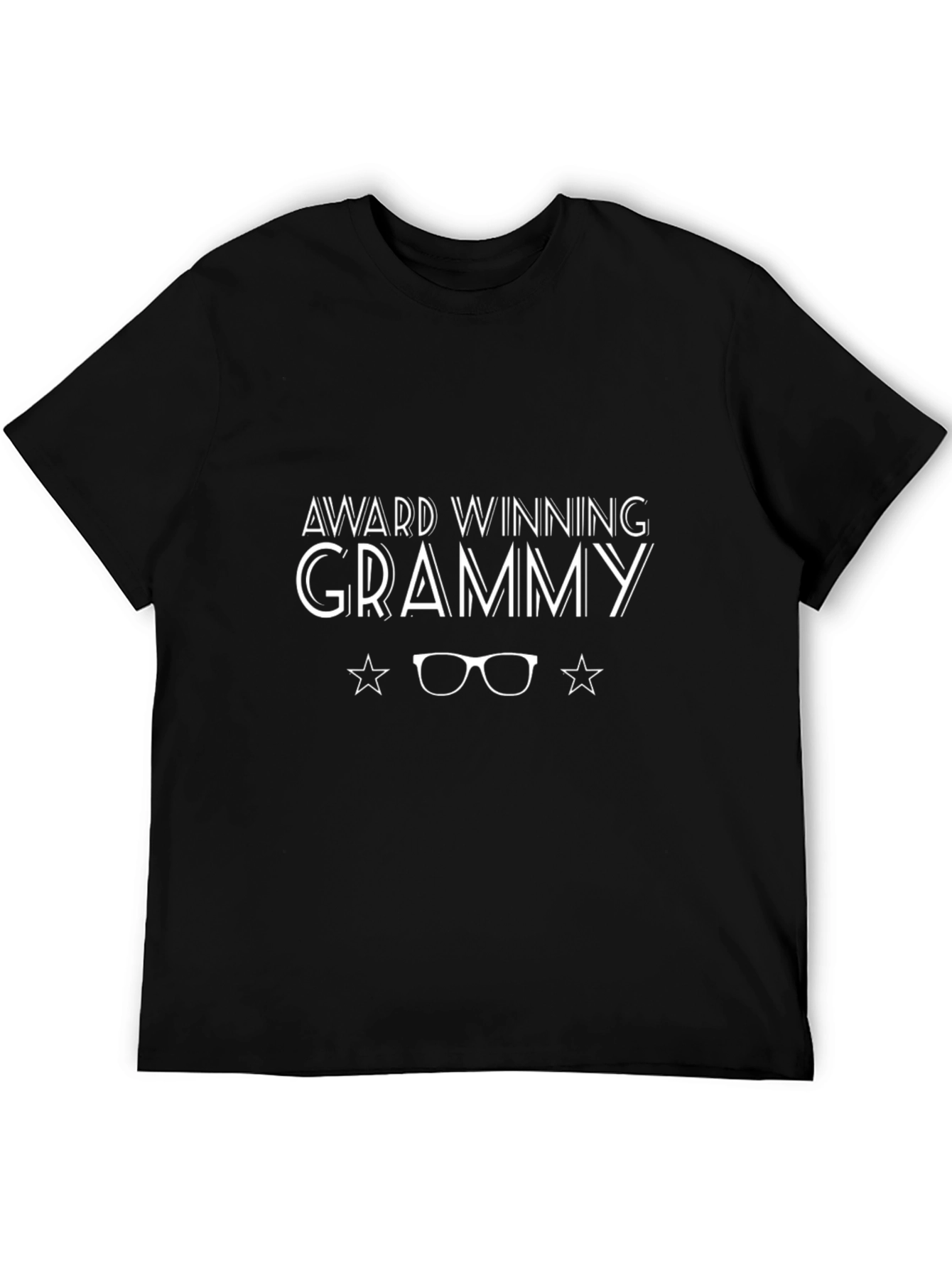 Black Award Winning Grammy Style T-Shirt view 5