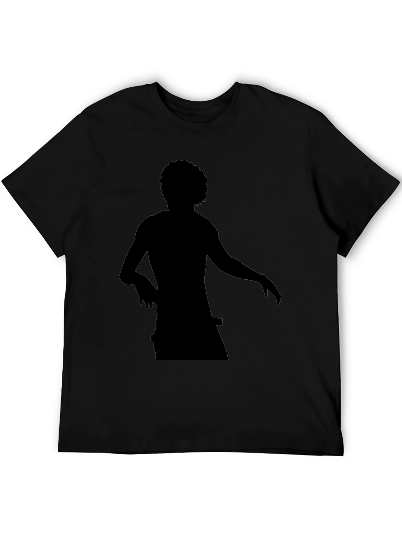 Black Black Silhouette Tee view 5