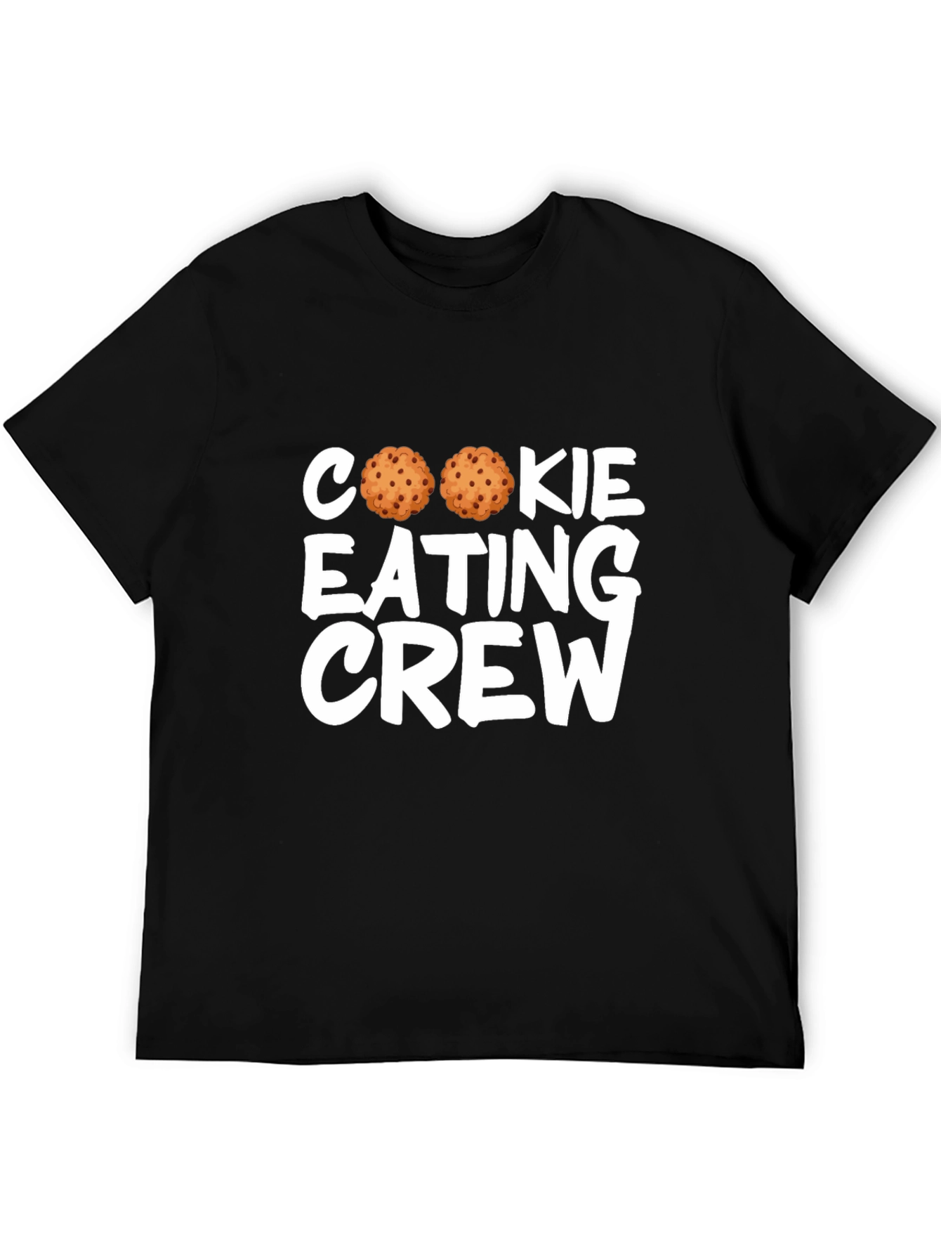 Black Cookie Eating Crew Black T-Shirt view 5
