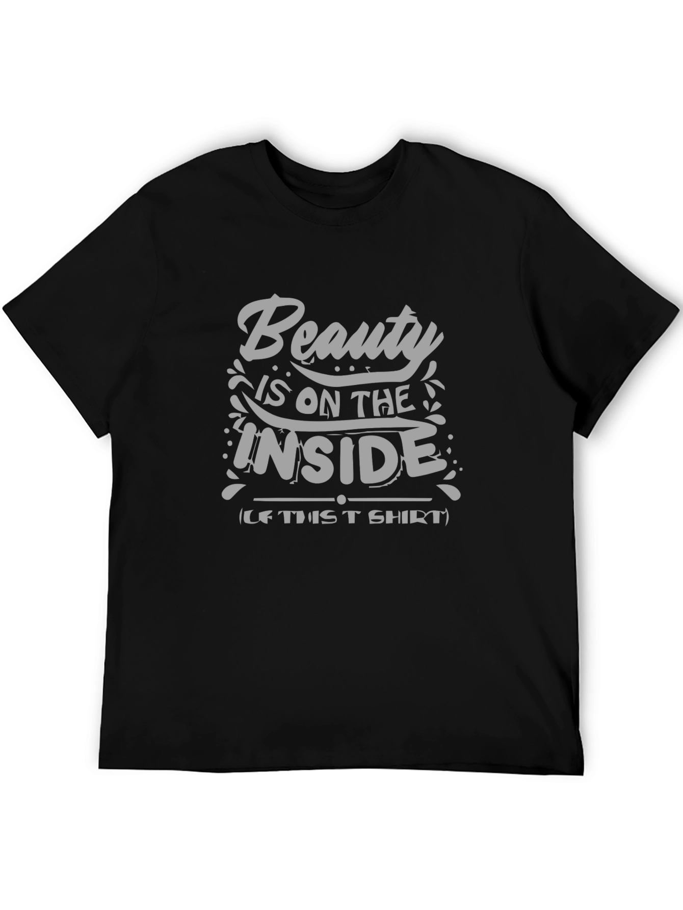 Black Beauty is on the Inside T-Shirt - Unique Graphic Tee view 5