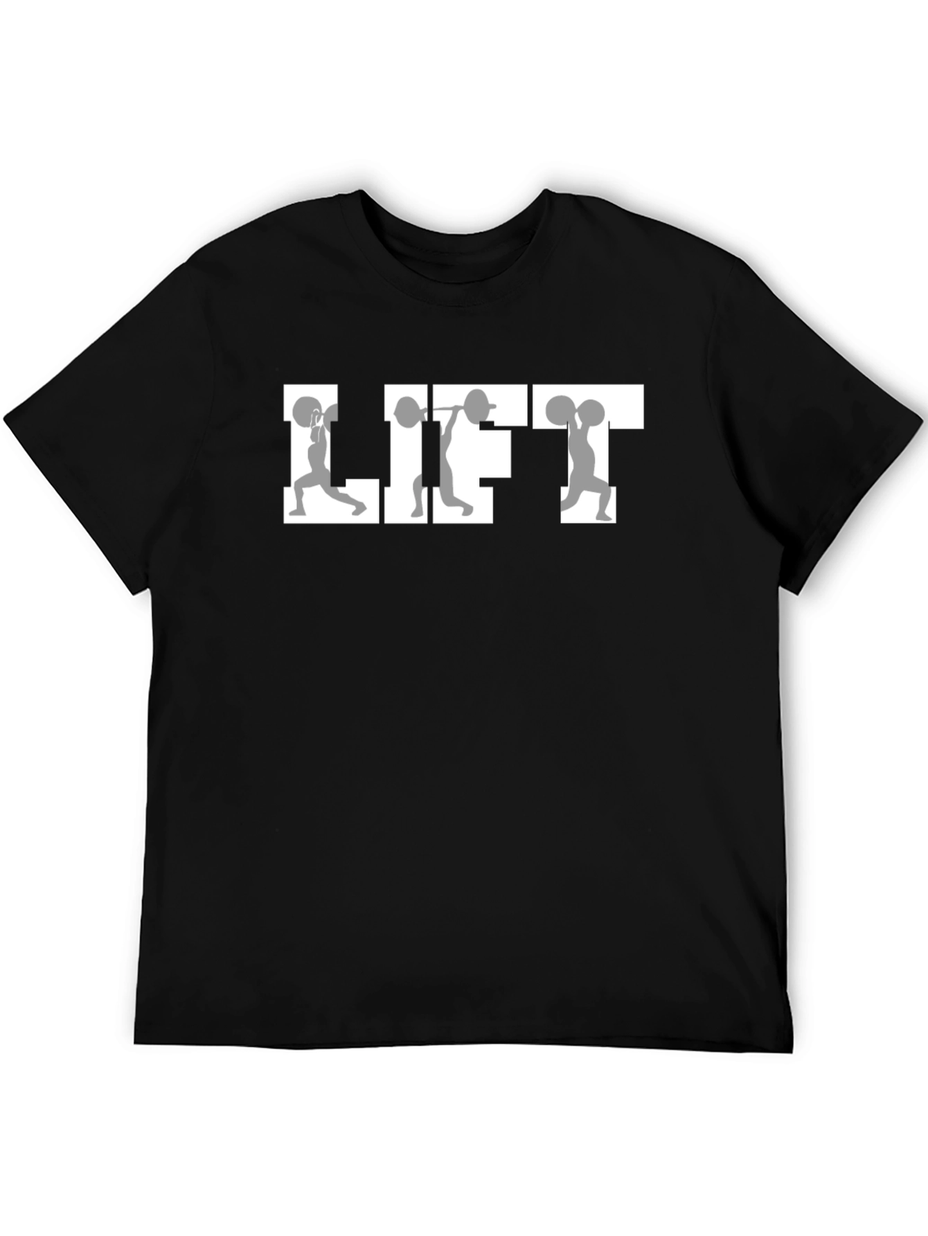 Black Weightlifting LIFT Graphic T-Shirt view 5