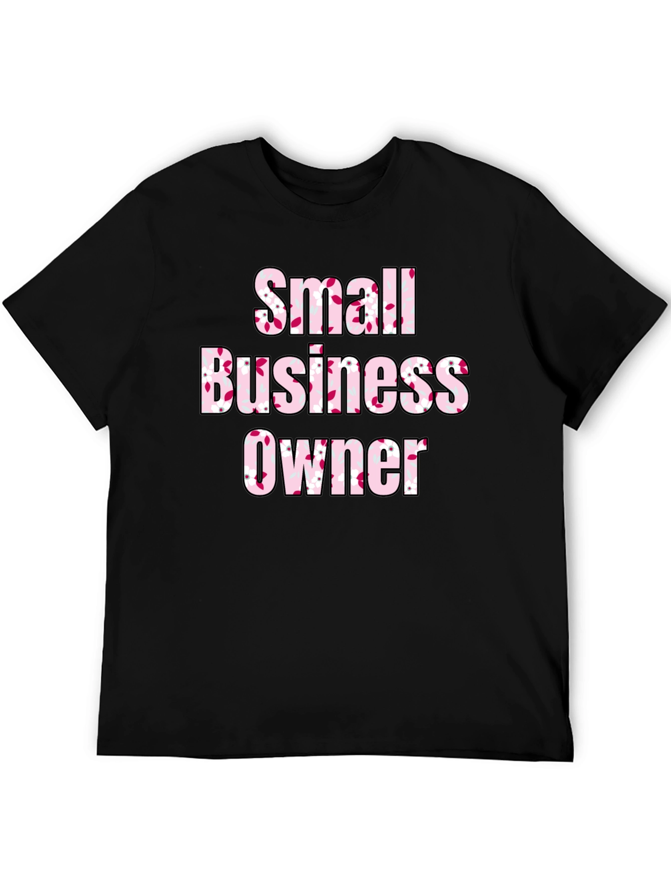 Small Business Owner Floral T-Shirt - 5
