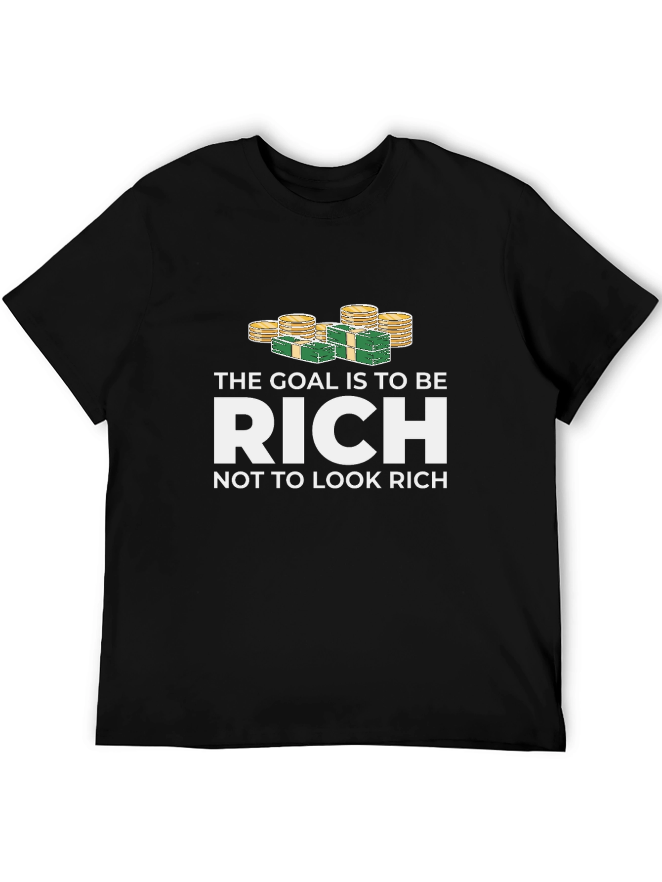 Black Be Rich T-Shirt view 5