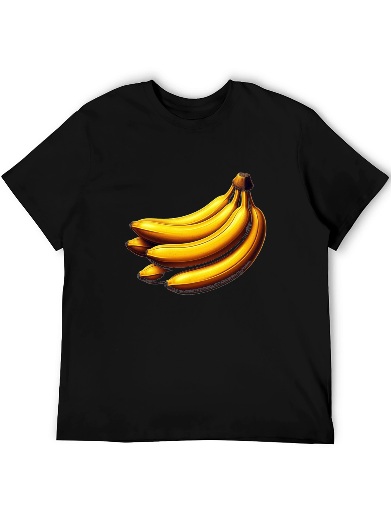 Black Banana Graphic Tee - Unique Fruit Design view 5