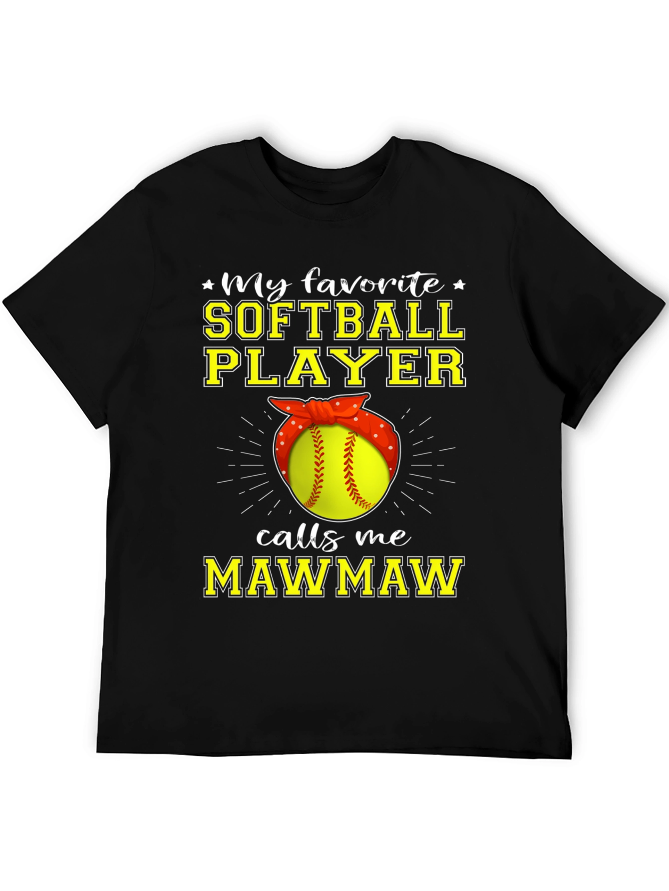 Softball Mawmaw T-Shirt - 5