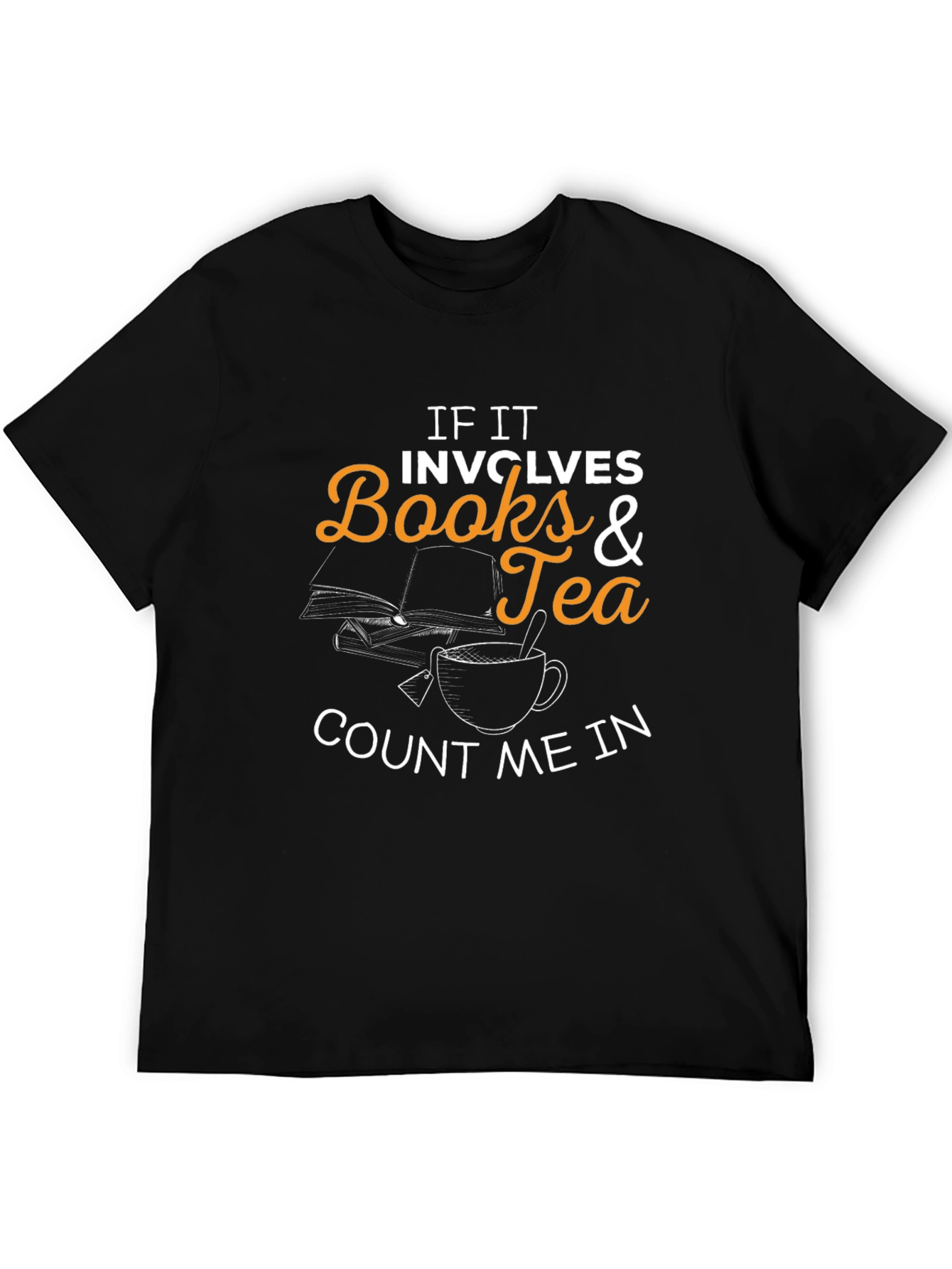 Black Books and Tea T-Shirt - Count Me In view 5