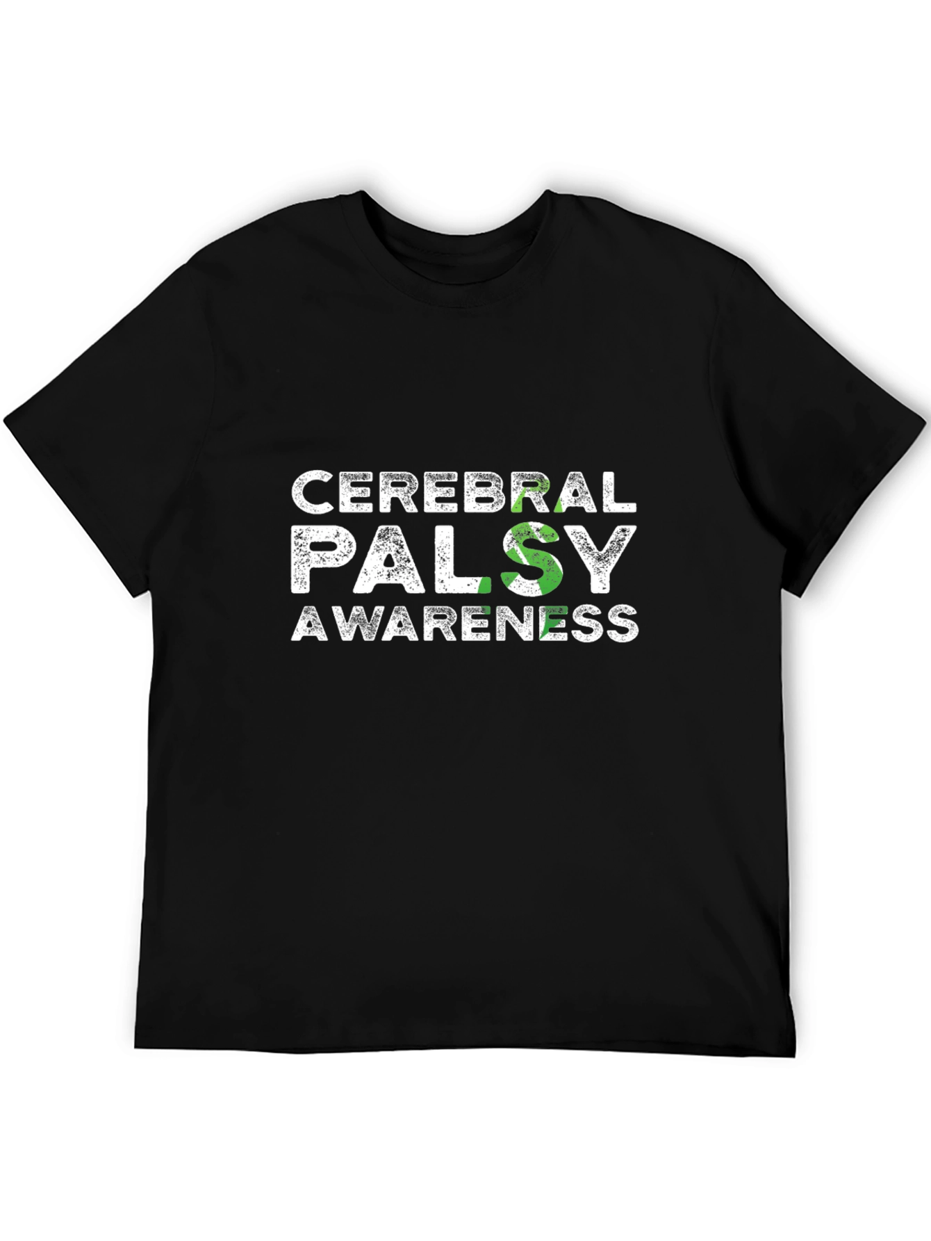 Black Cerebral Palsy Awareness T-Shirt - Unisex view 5