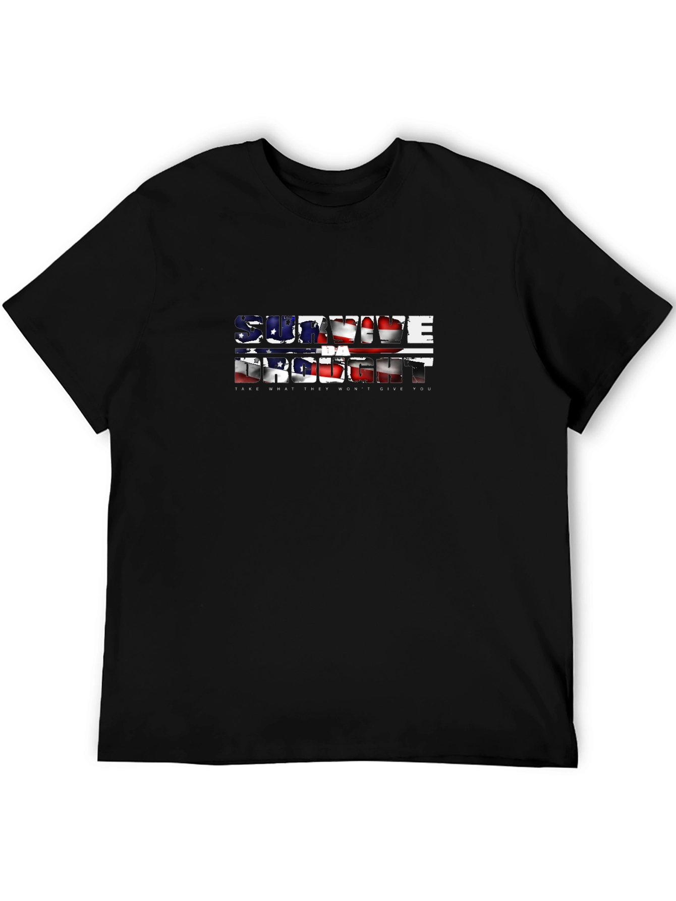 Black Savage Right American Flag T-Shirt view 5