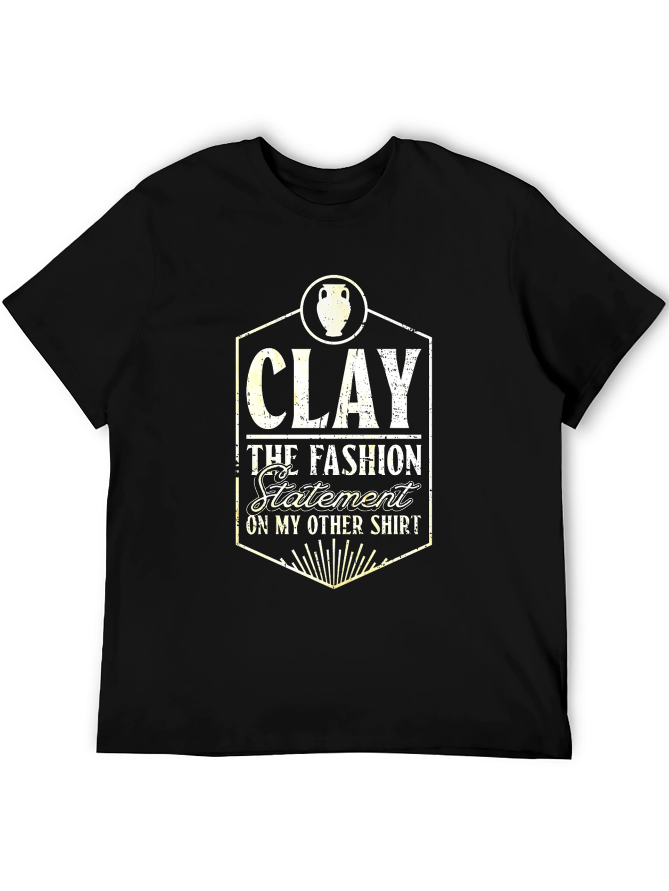 Black Clay The Fashion Statement Graphic Tee view 5