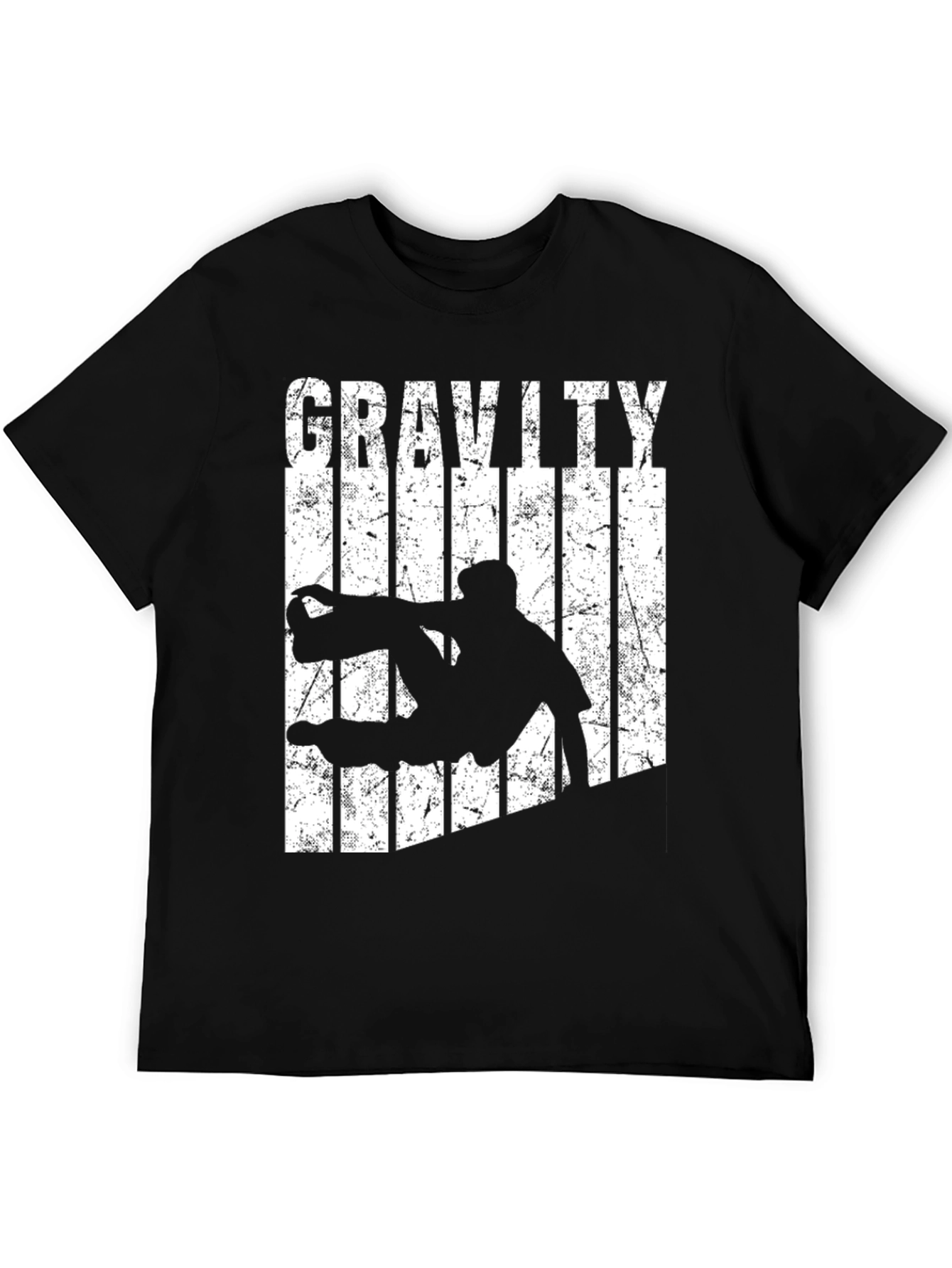 Black Gravity Defying Black T-Shirt view 5