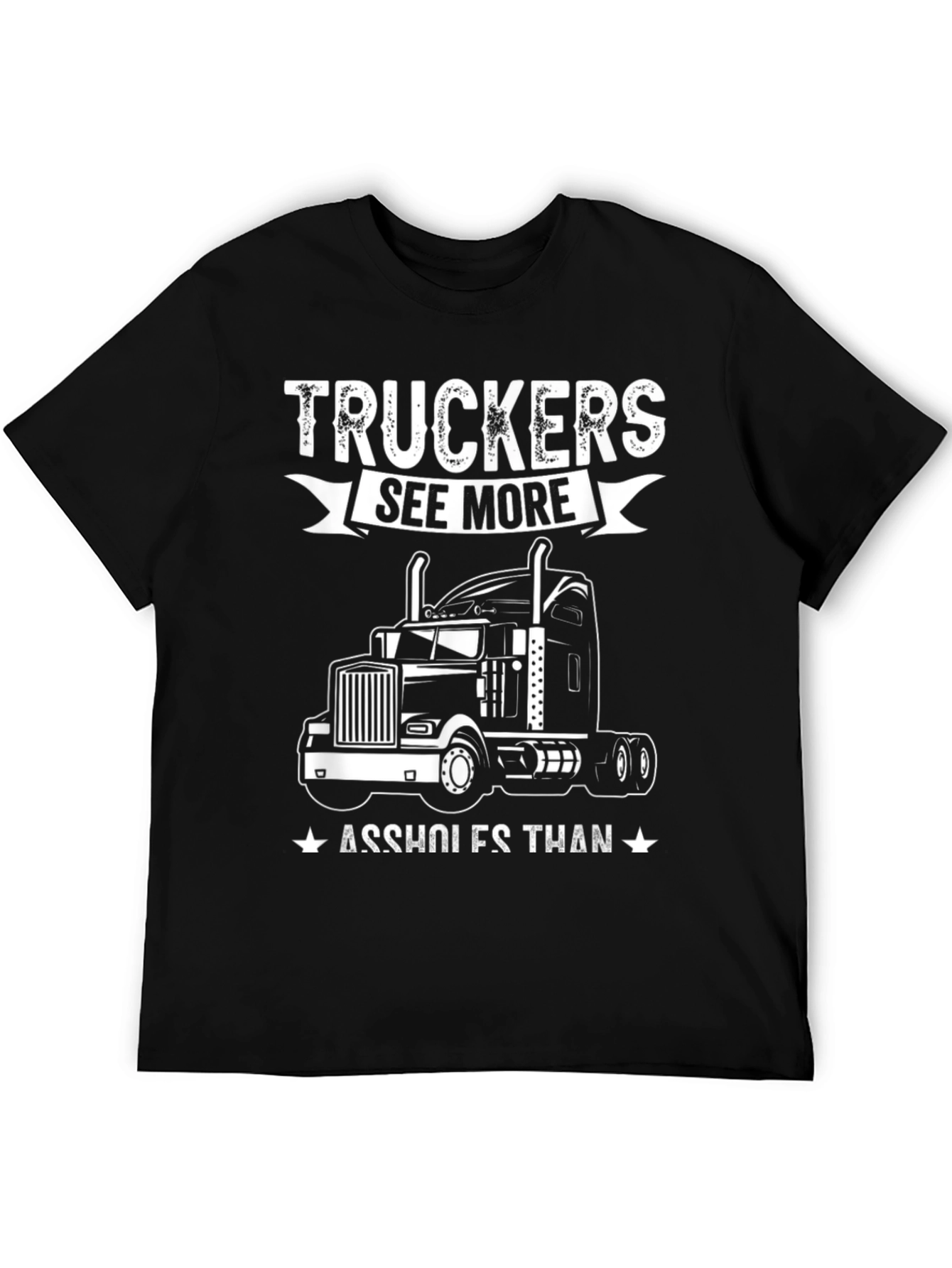 Black Truckers See More T-Shirt view 5