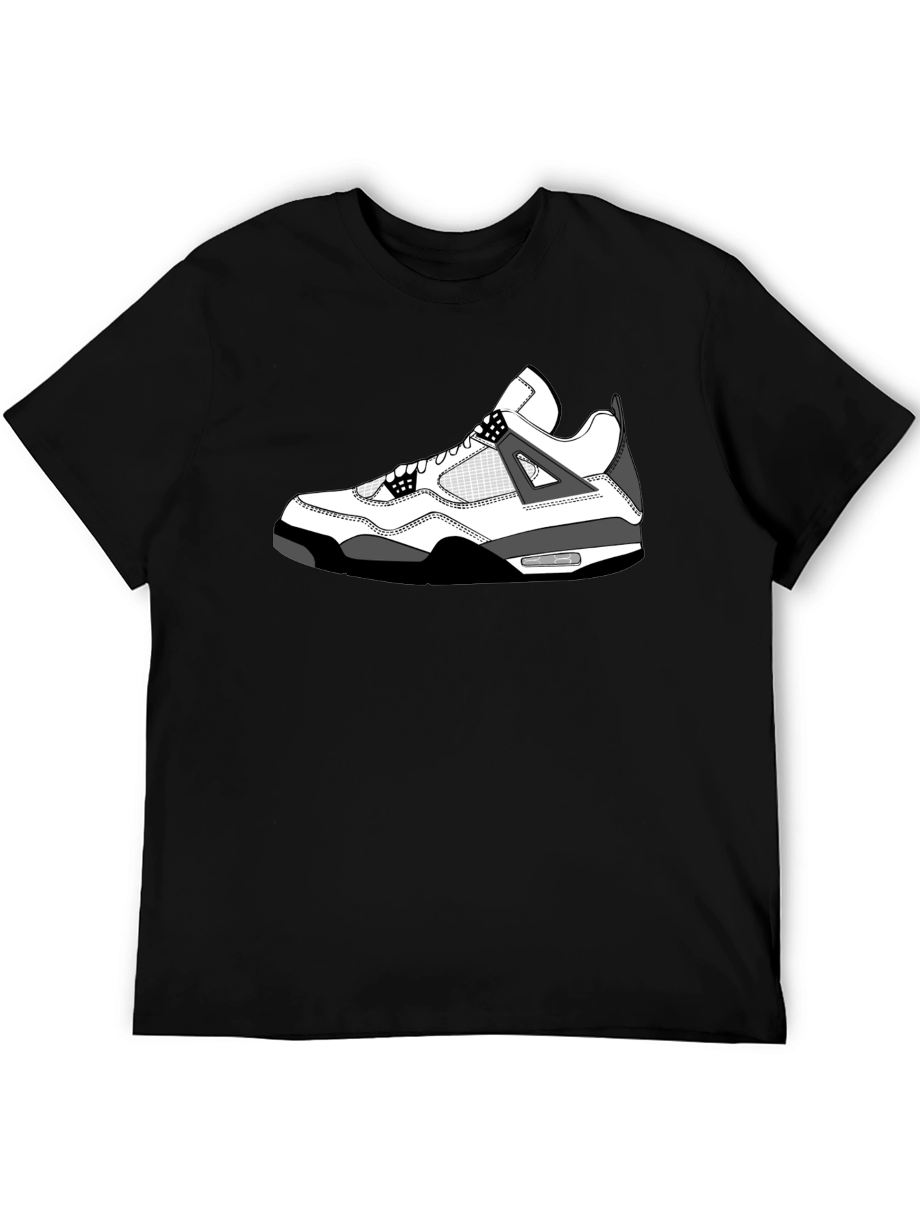 Sneaker Graphic T-Shirt - Black - 5