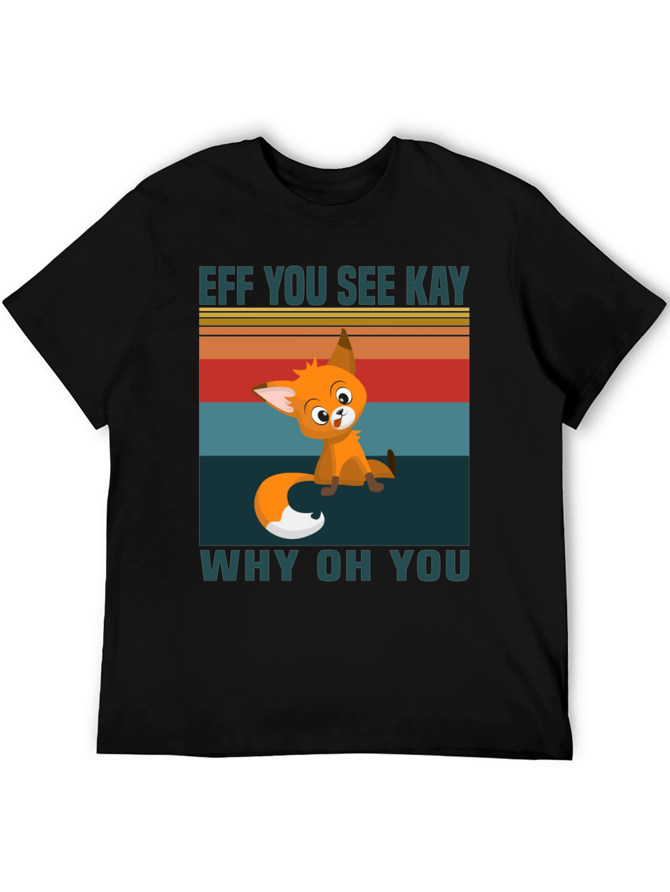 Black Eff You See Kay Why Oh You T-Shirt view 5