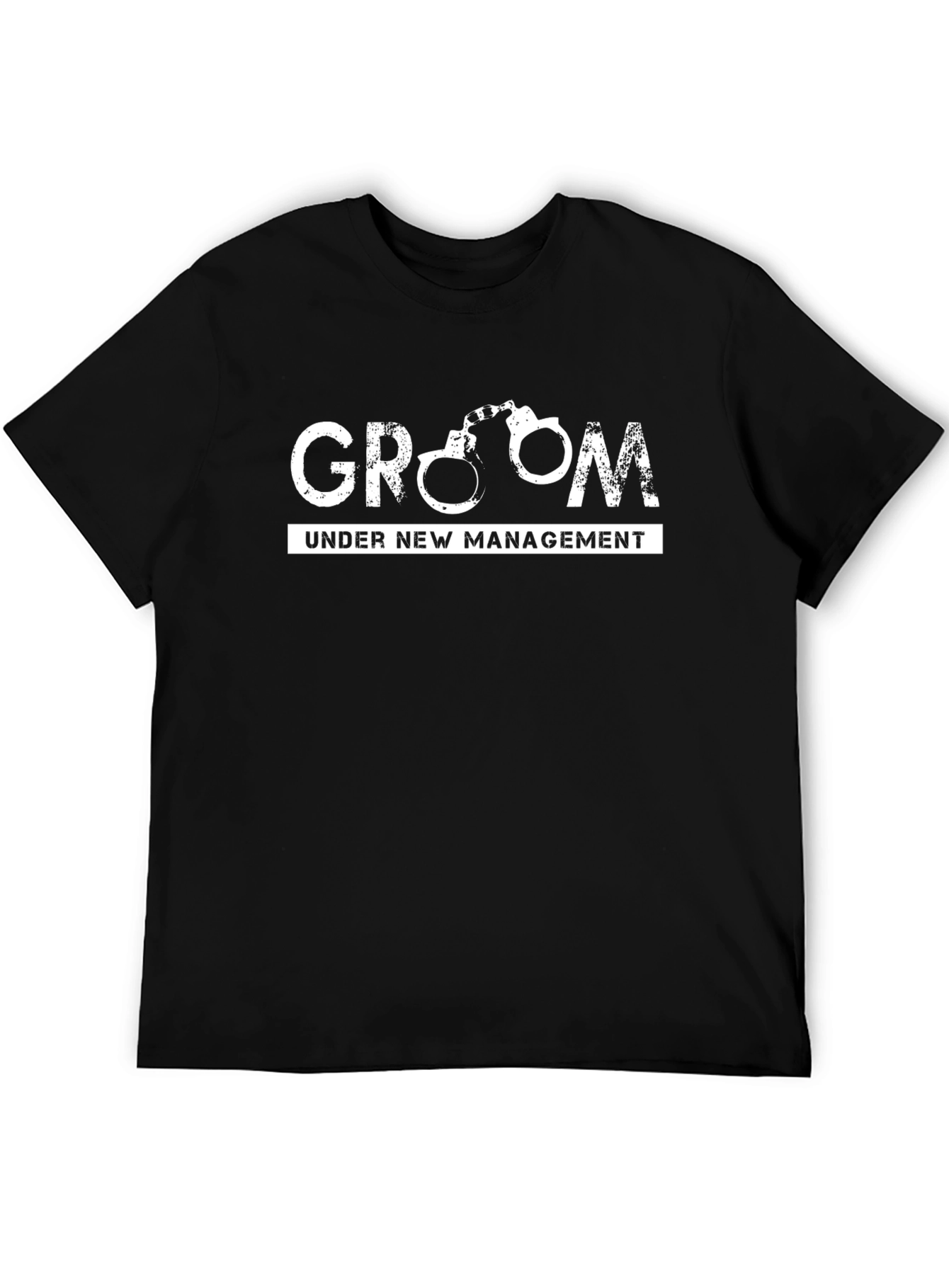 Black Groom Under New Management T-Shirt view 5