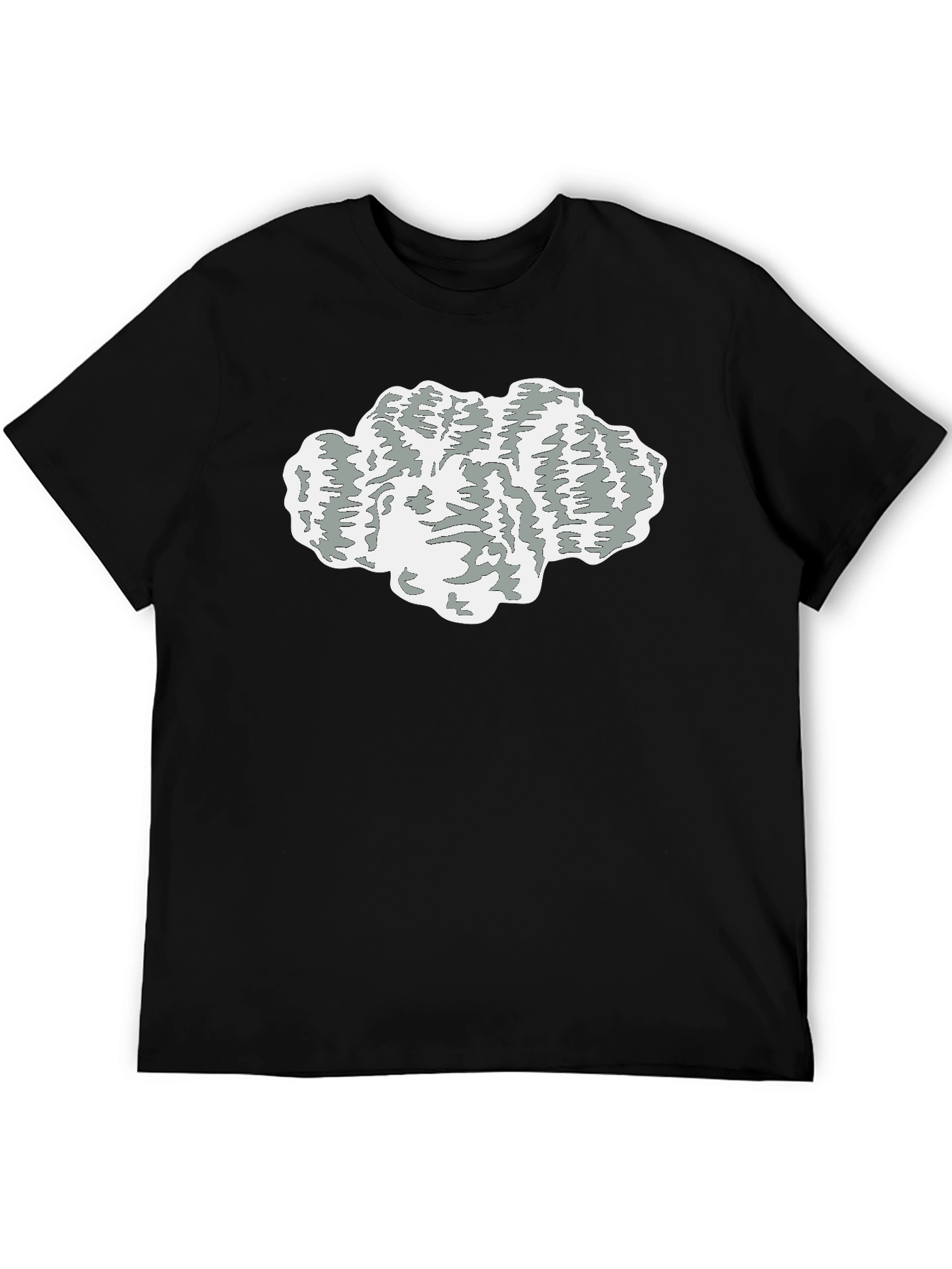 Black Cloud Graphic Tee - Unique Design, Soft Fabric view 5