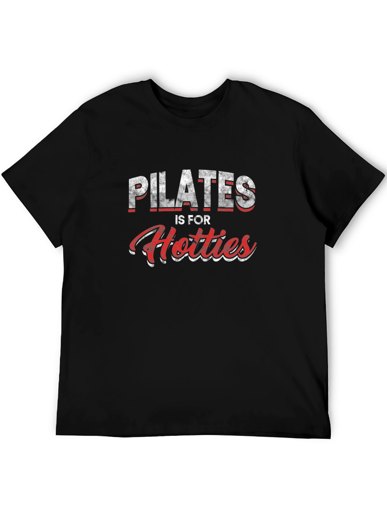 Black Pilates is for Hotties Funny Graphic Tee view 5