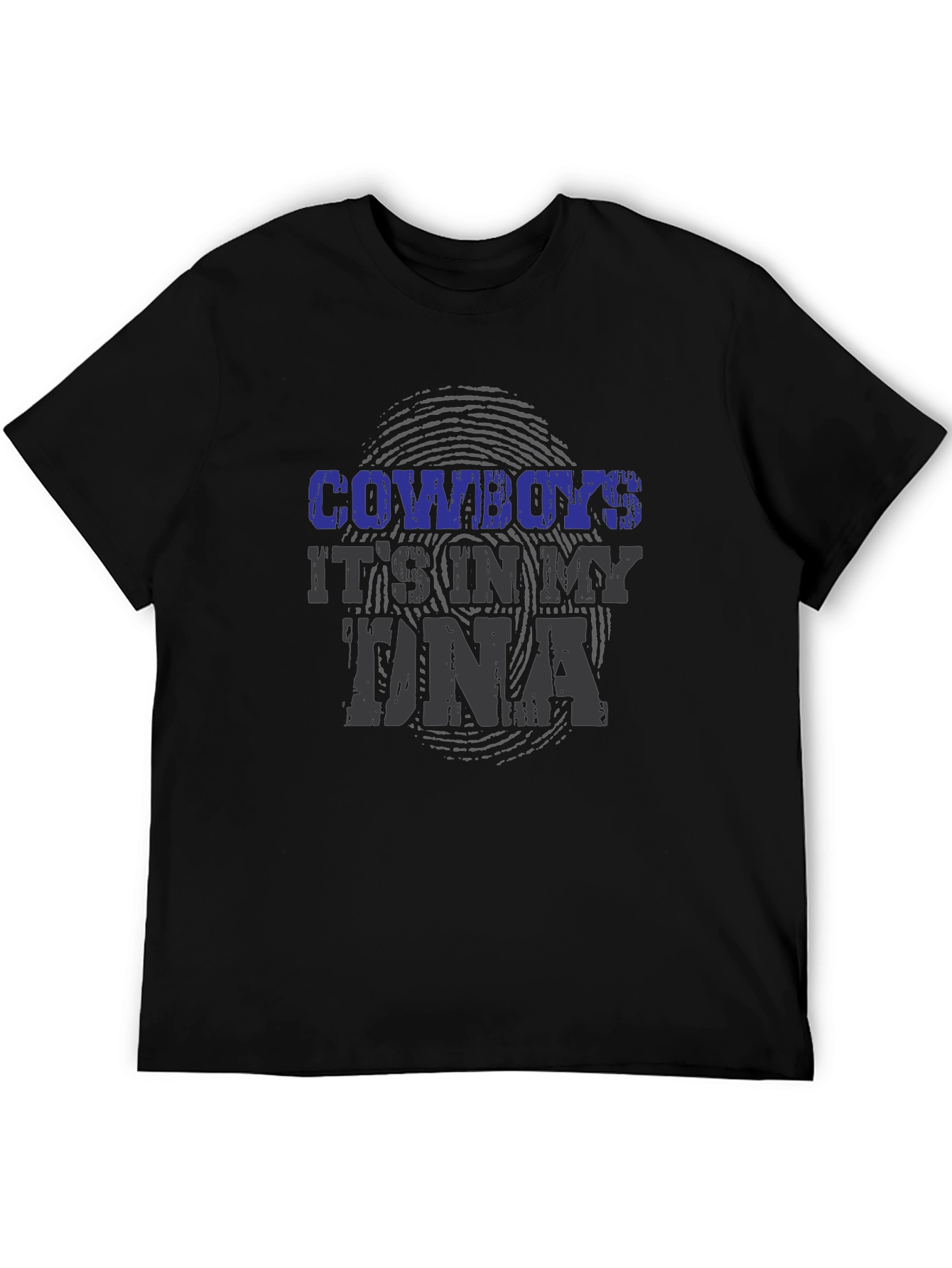 Black Cowboys It's In My DNA Black T-Shirt view 5