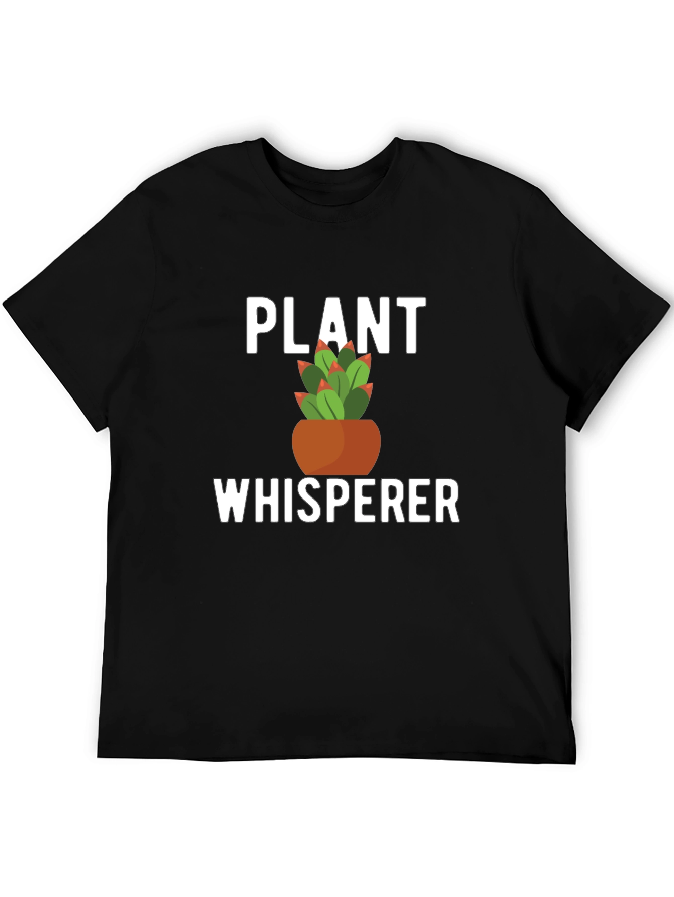 Black Plant Whisperer Graphic Tee view 5