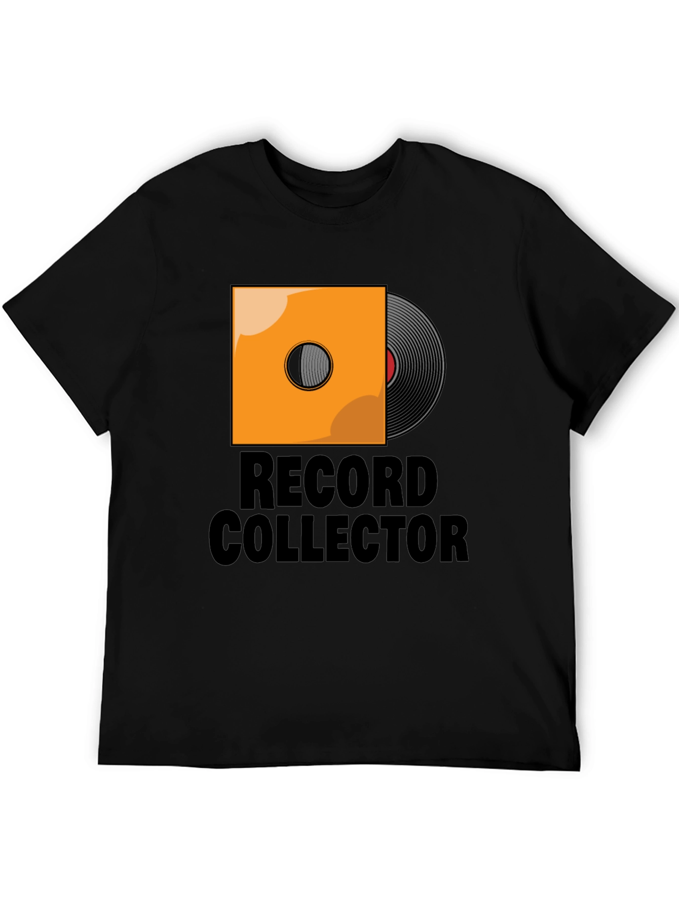 Black Record Collector T-Shirt view 5