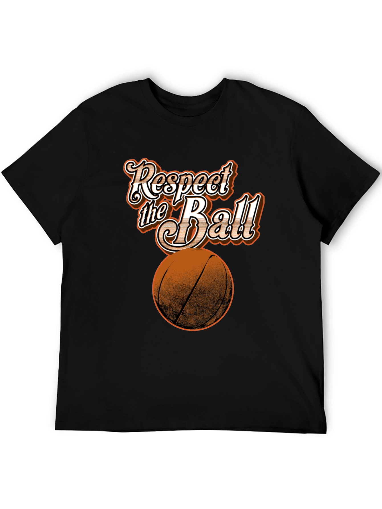 Black Respect the Ball Graphic T-Shirt view 5