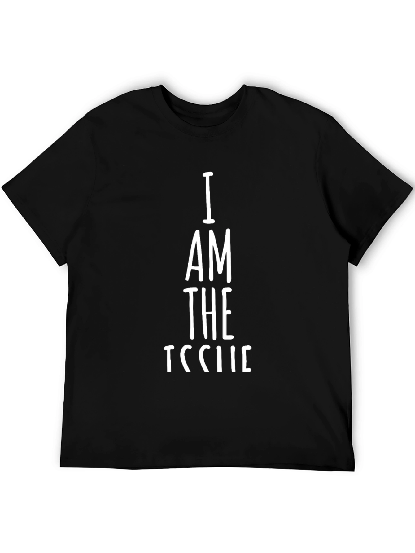 Black I AM THE TISSUE Tee view 5