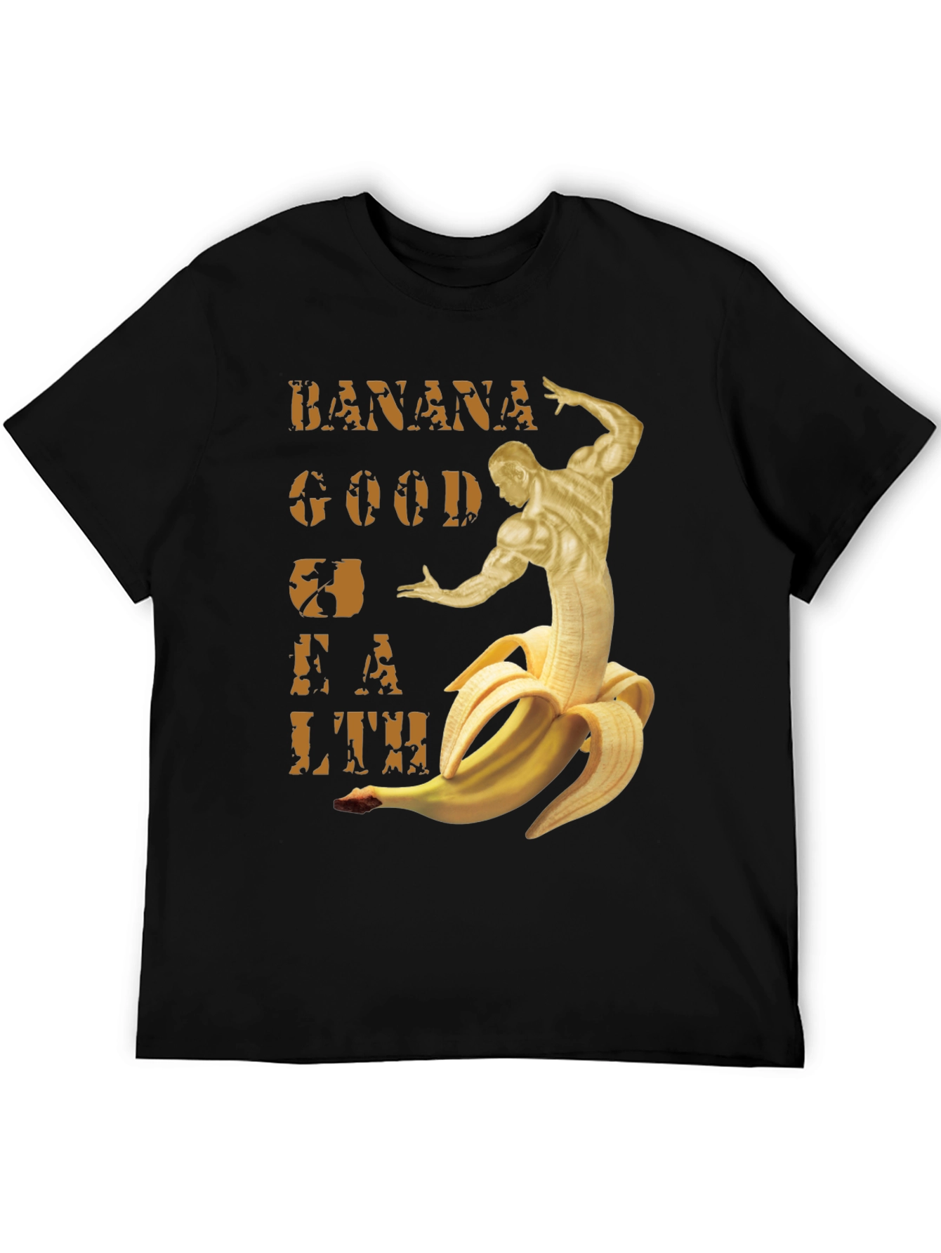 Black Banana Good For Health T-Shirt view 5