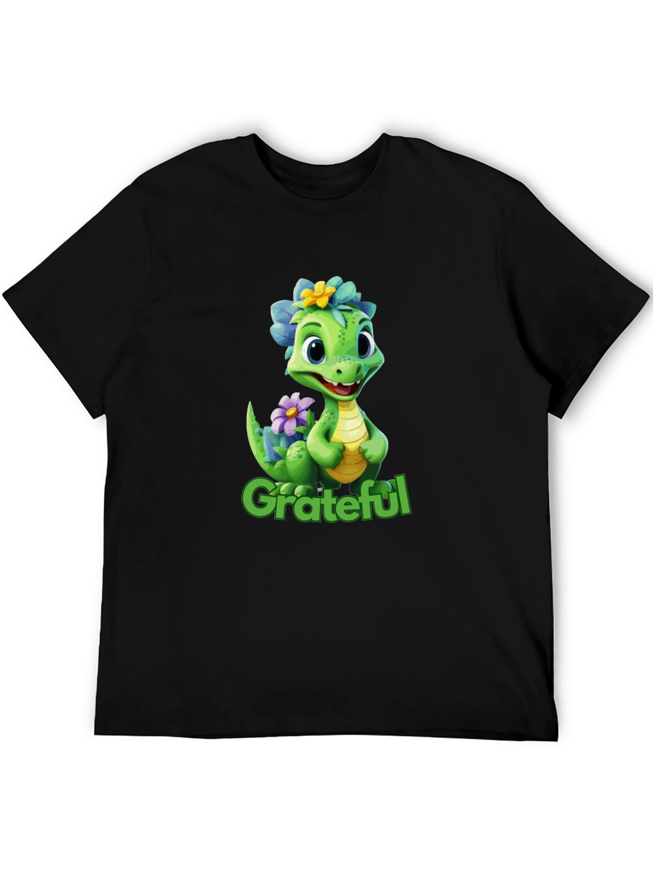 Black Grateful Dragon Graphic Tee view 5