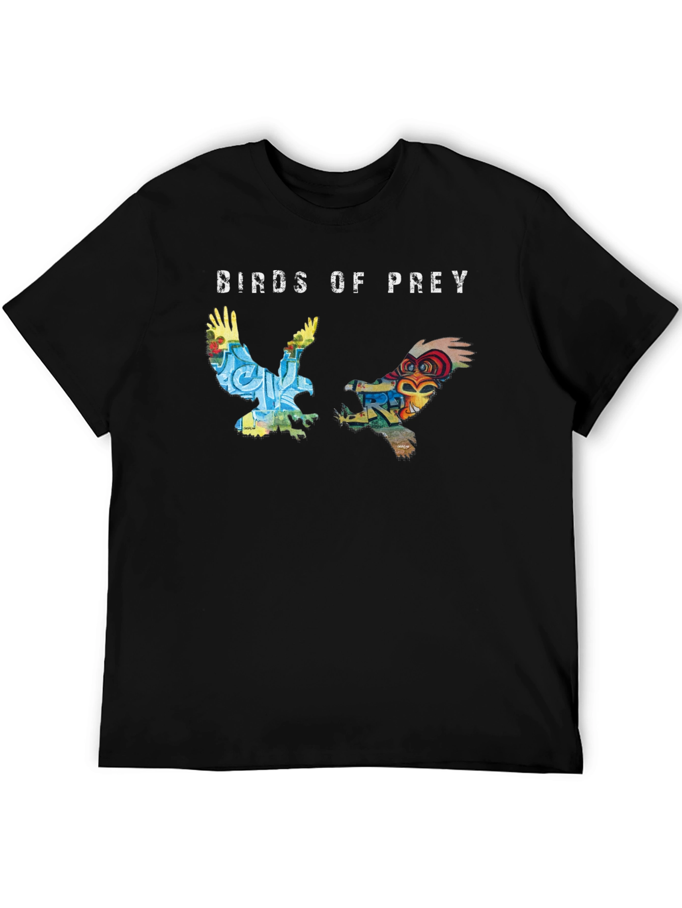 Birds of Prey Graphic Tee - Unique Design - 5