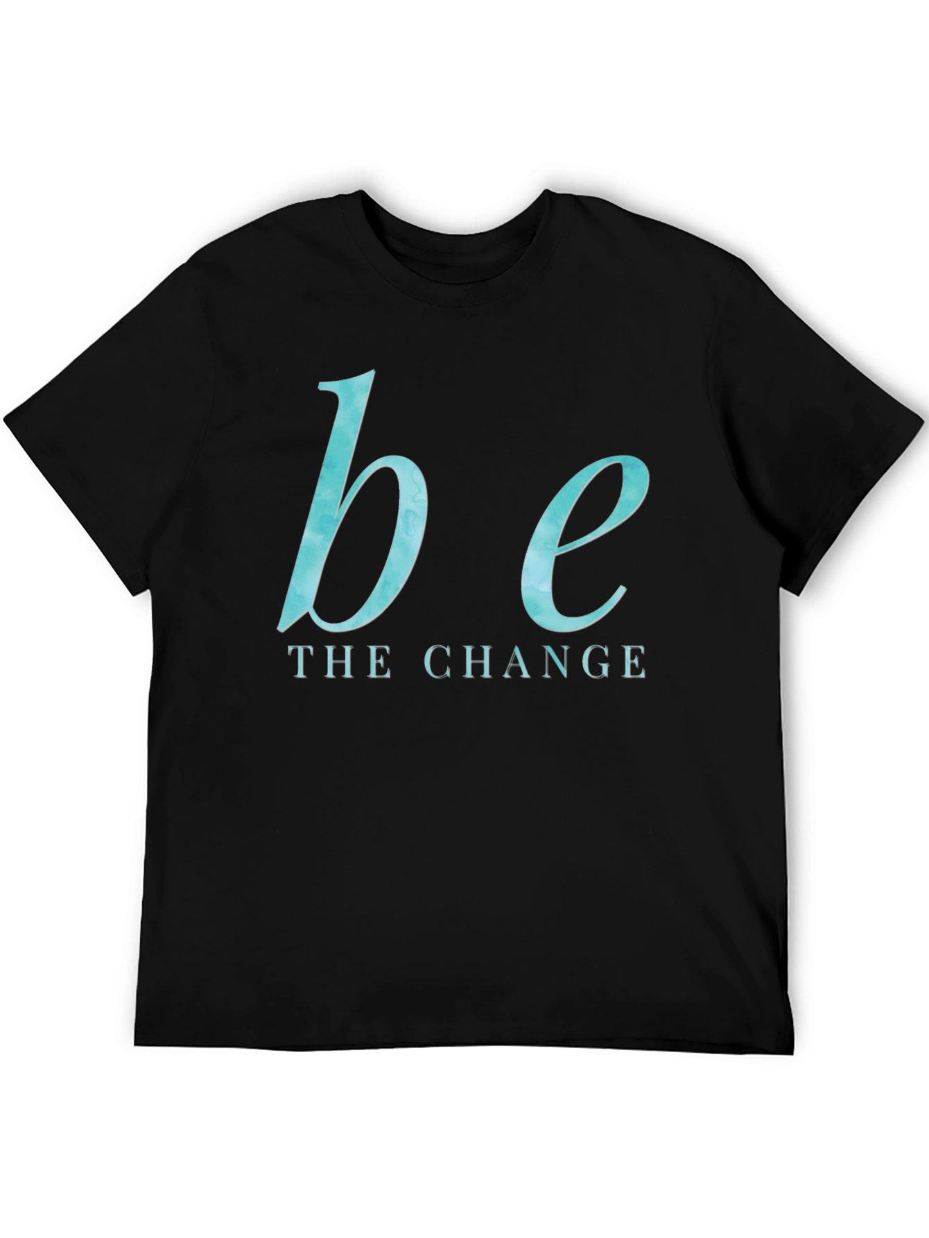 Black Be the Change Graphic Tee view 5