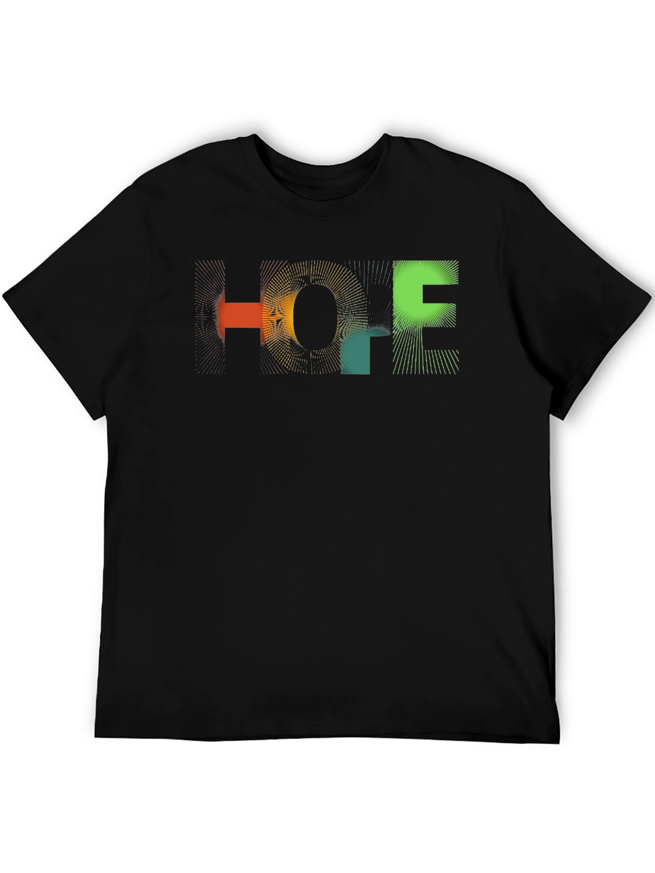 Black HOPE Graphic Tee - Stylish Comfort view 5
