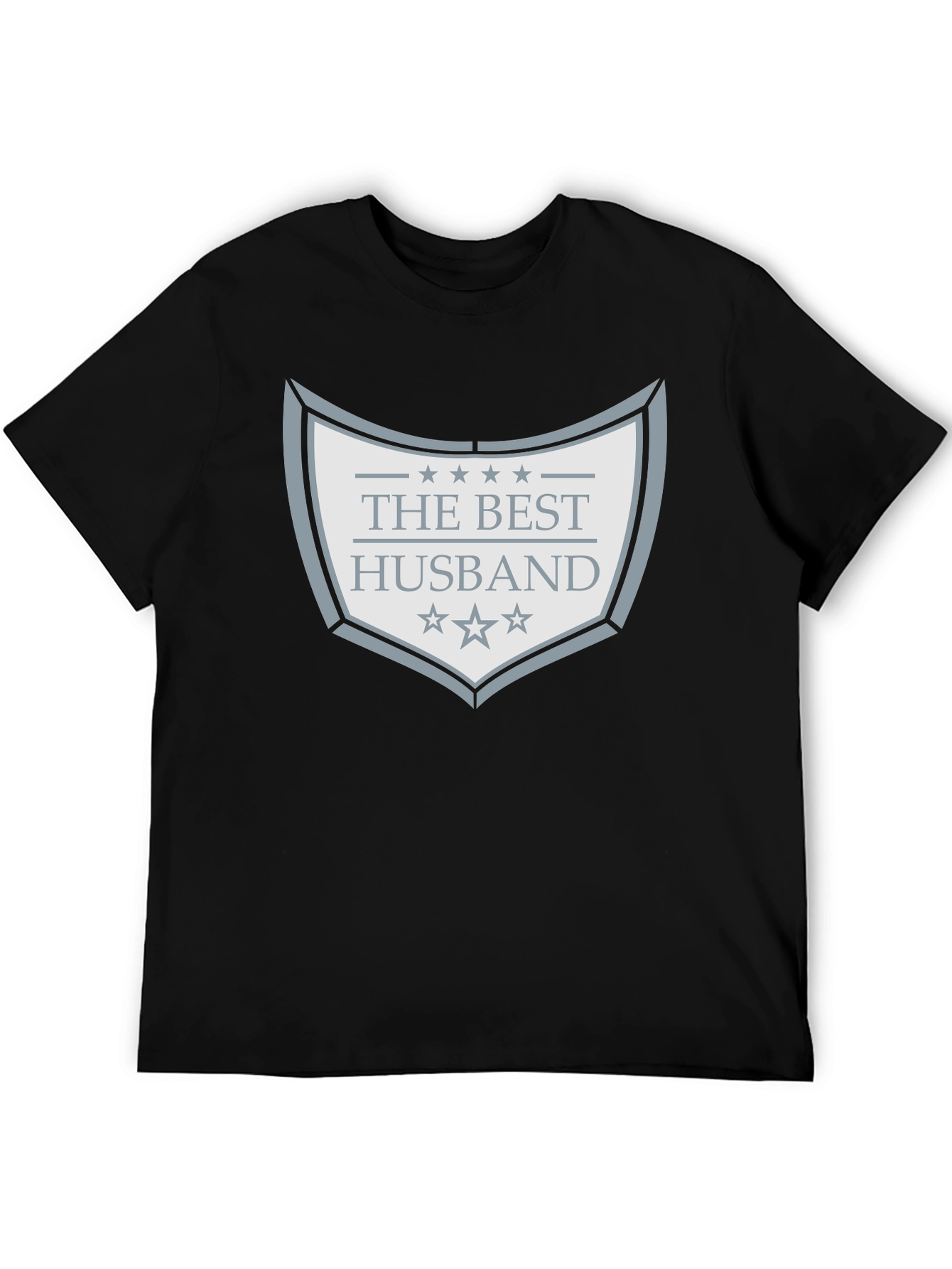 Black Best Husband Graphic T-Shirt - Black view 5