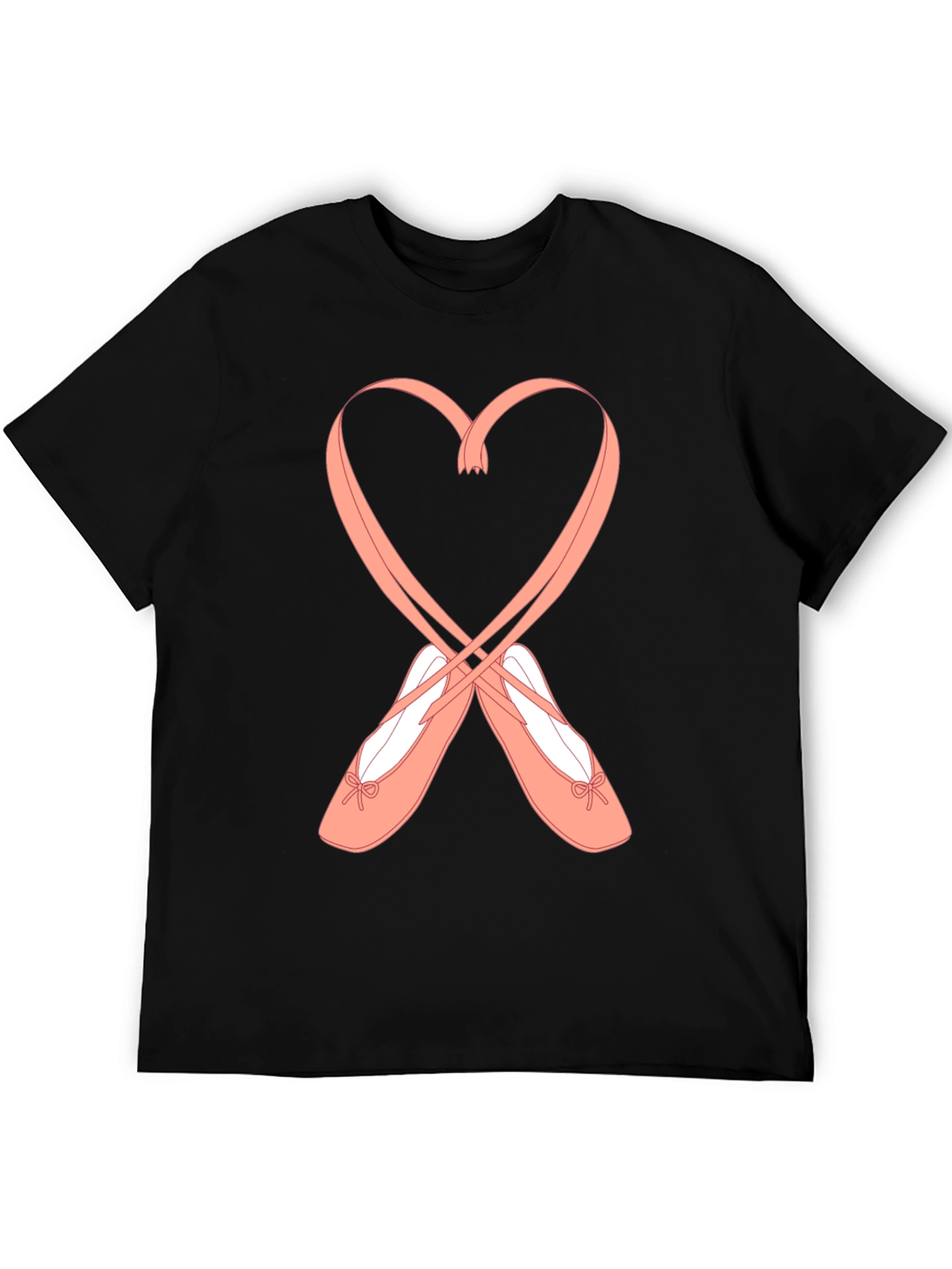 Black Ballet Heart T-Shirt view 5