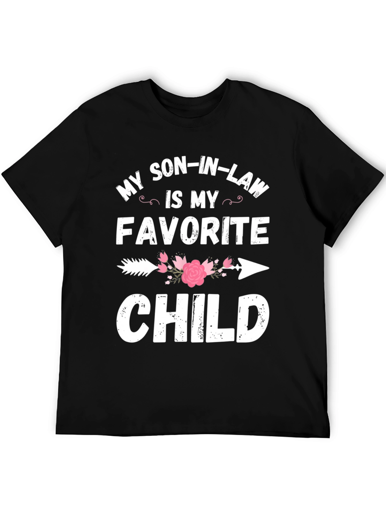 Black My Son-In-Law Is My Favorite Child T-Shirt view 5