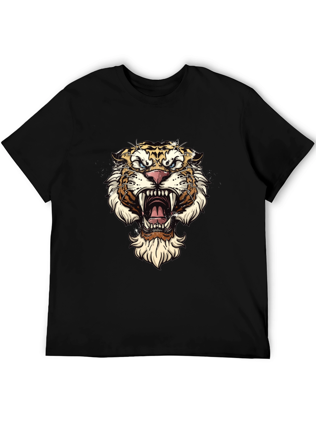 Black Tiger Graphic Tee - Fierce Style view 5