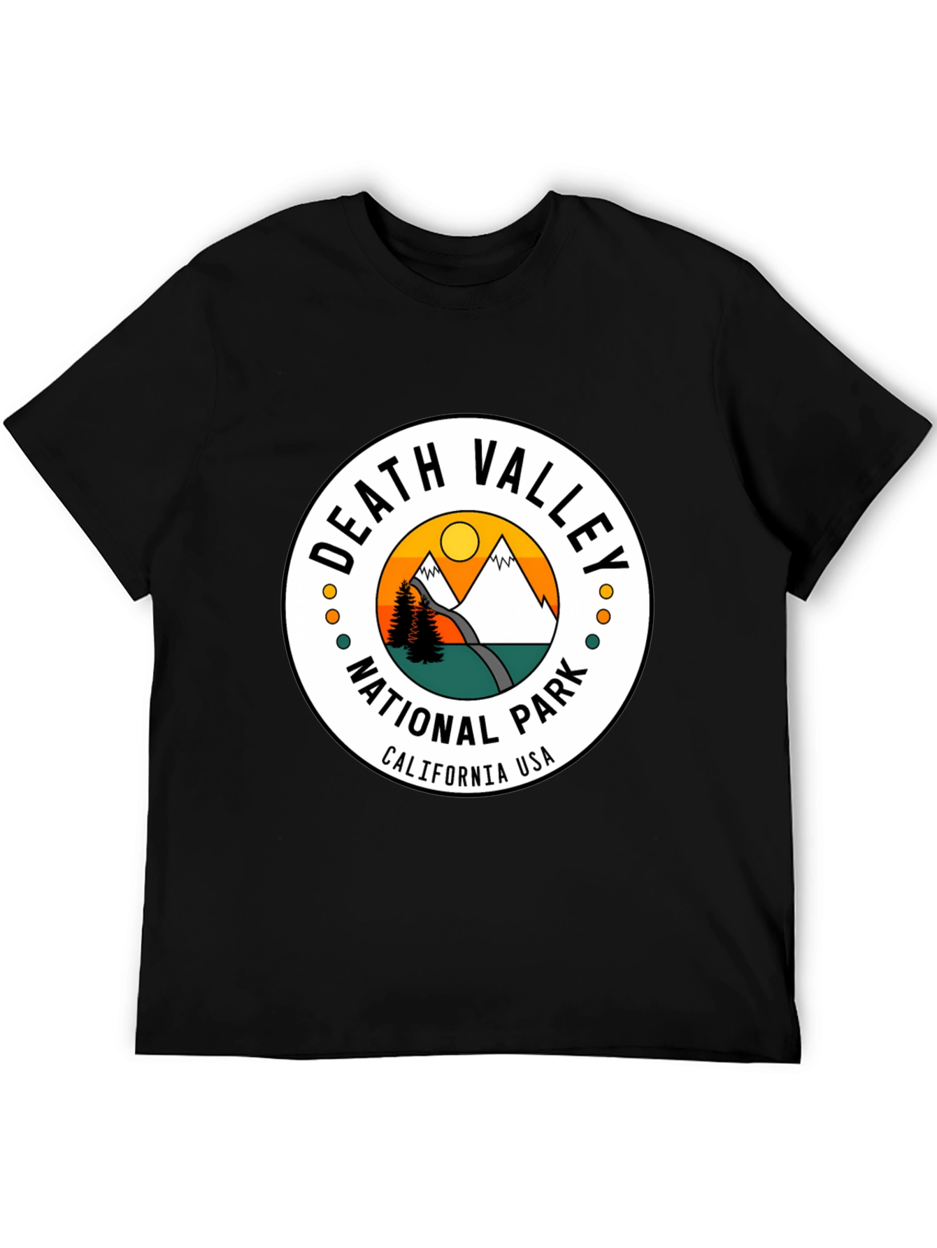 Black Death Valley National Park Graphic Tee view 5